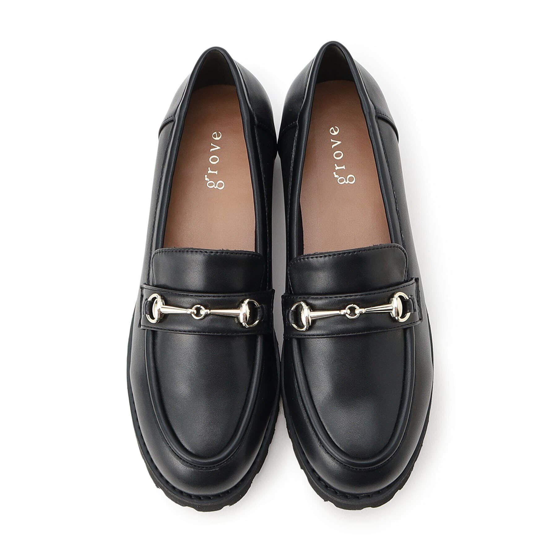 grove「トラックソールビットローファー」|その他|