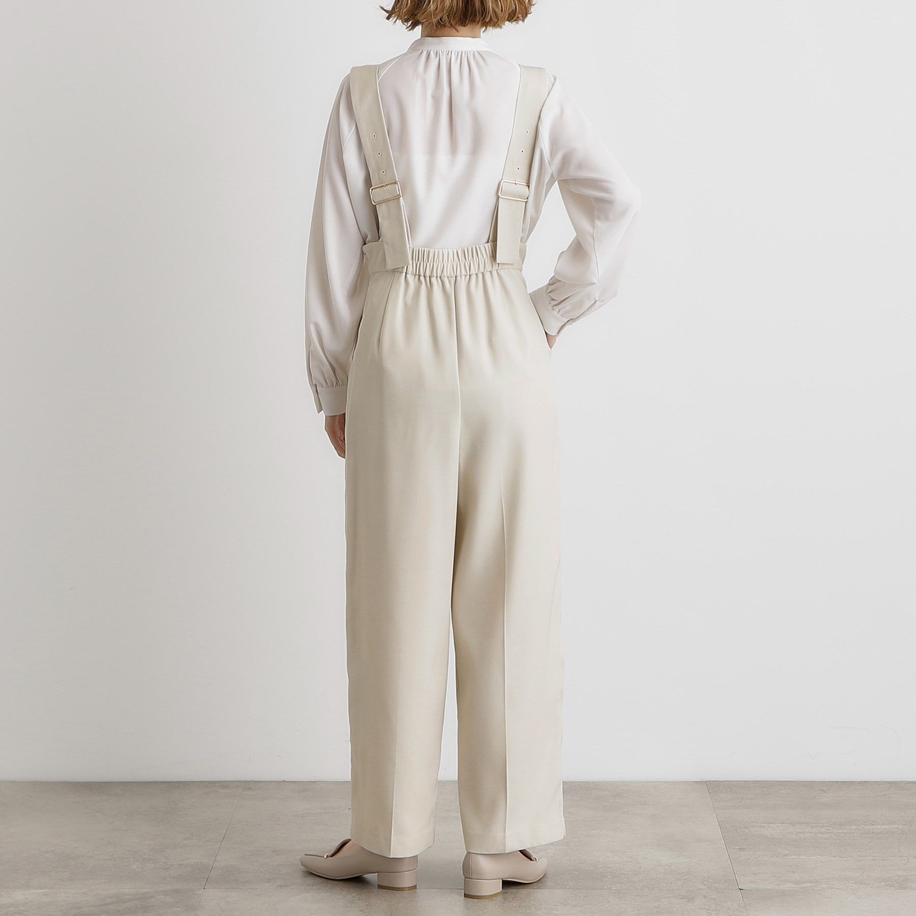 grove「ハイウエストサロペット」|オールインワン|