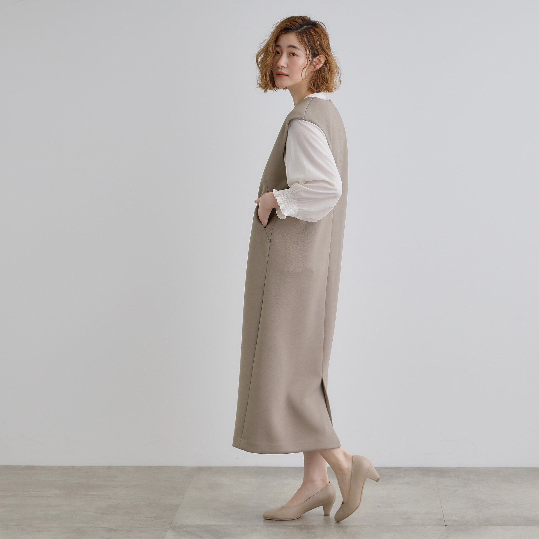 grove「ダンボールカルゼキーネックジャンドレ」|ワンピース|