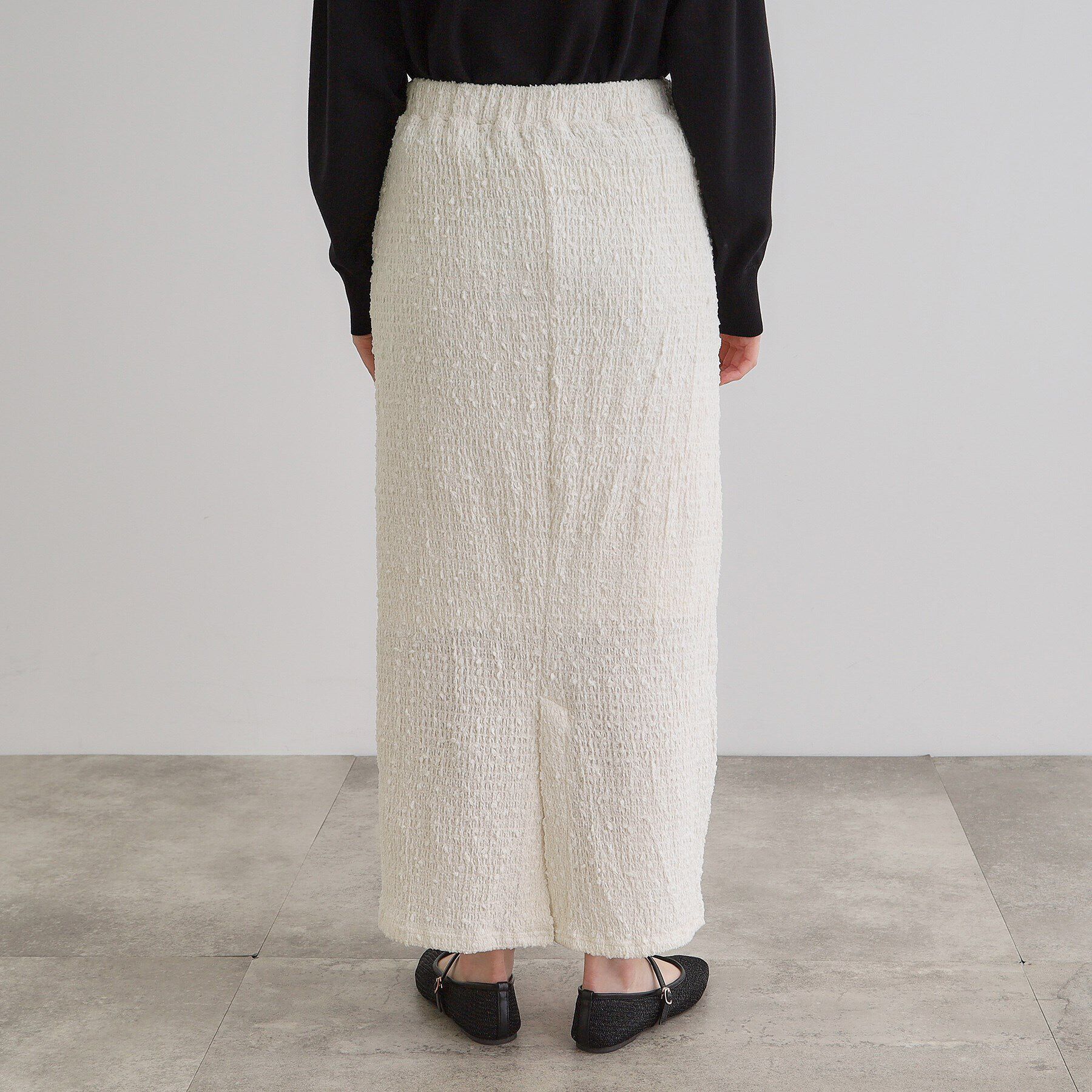 grove「シャーリングナロースカート」|スカート|