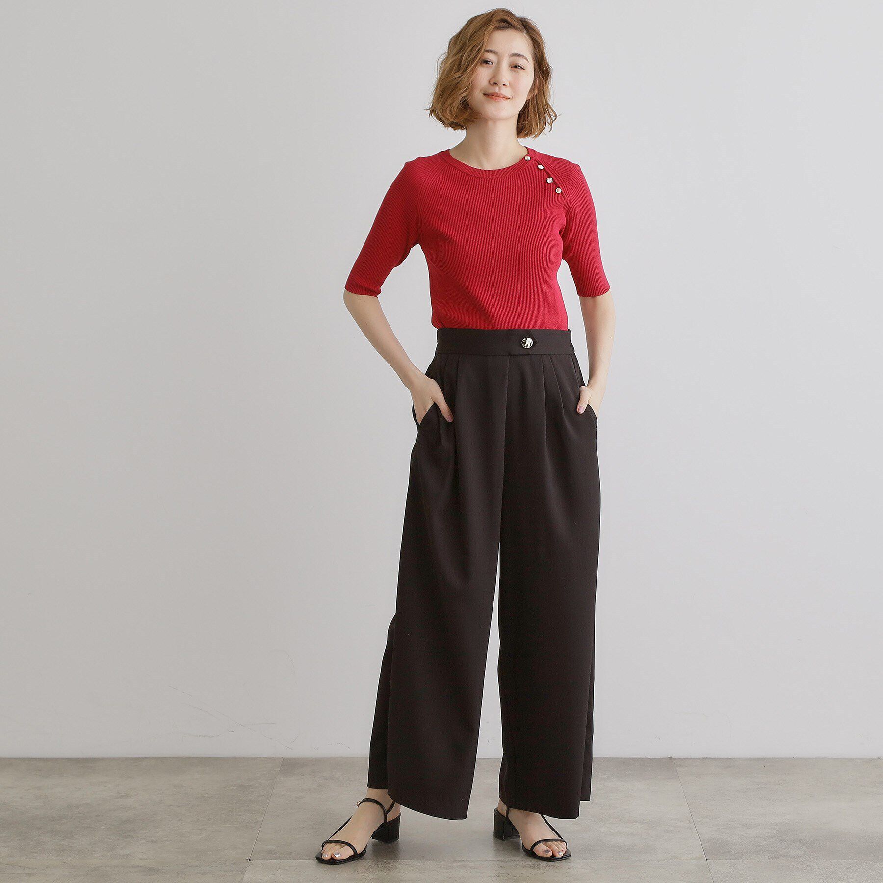 grove「エフォートレスマキシスカンツ」|その他|