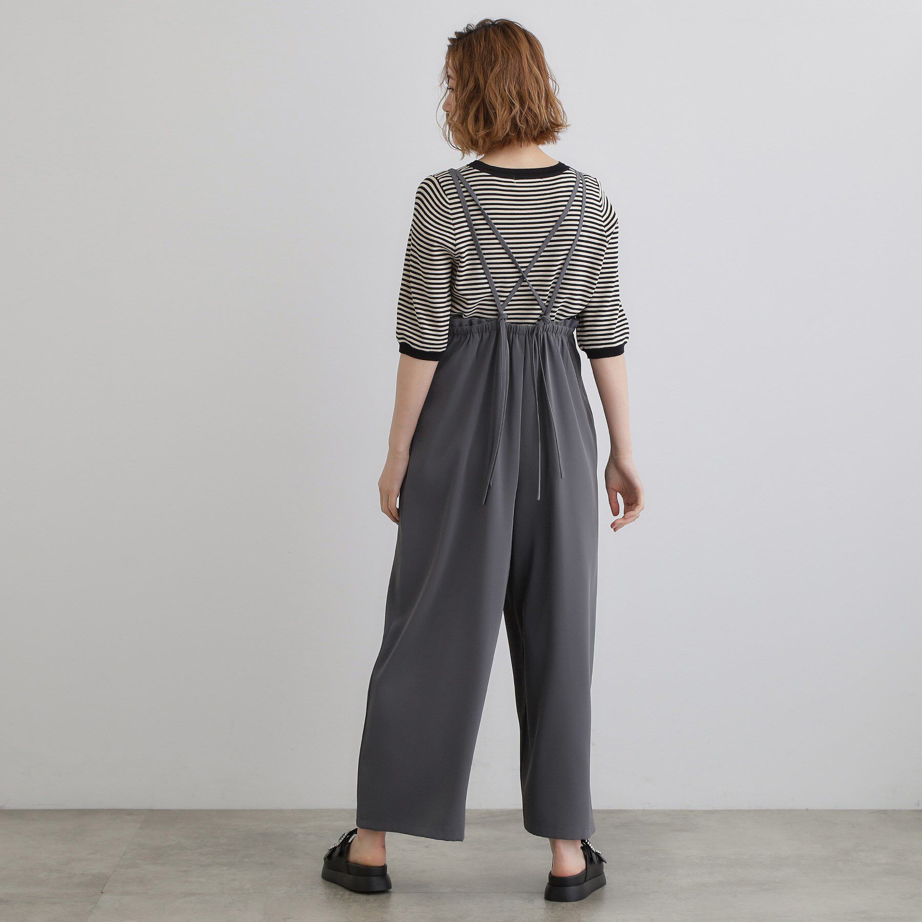 grove「一枚でこなれる、大人のイージーサロペット」|オールインワン|