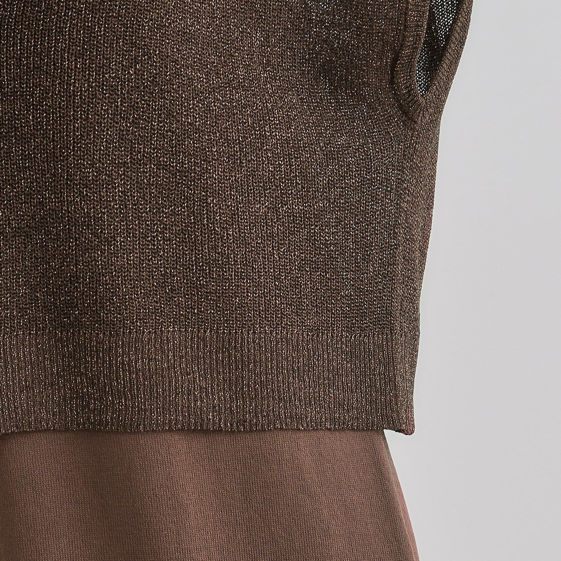 grove「ラメベスト&times;ニットワンピースSET」|ワンピース|