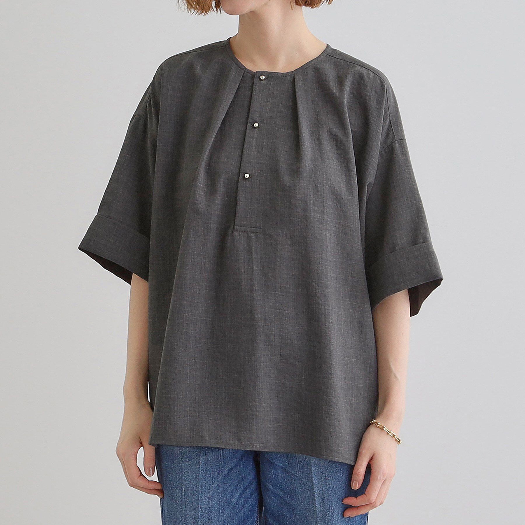 grove「ドルマンタックシャツ」|シャツ・ブラウス|