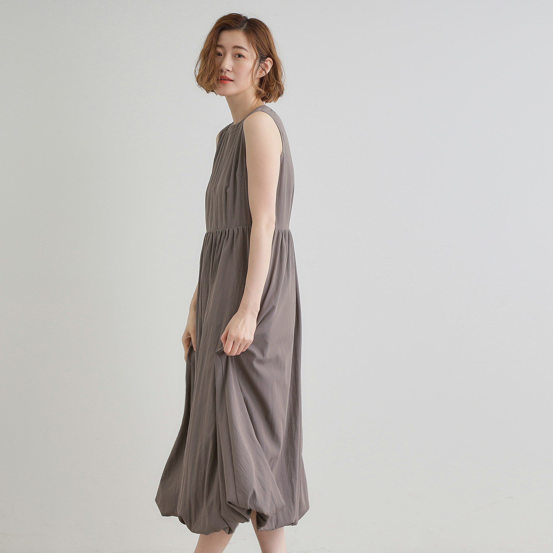 grove「【晴れの日も雨の日も】撥水バルーンワンピース」|ワンピース|