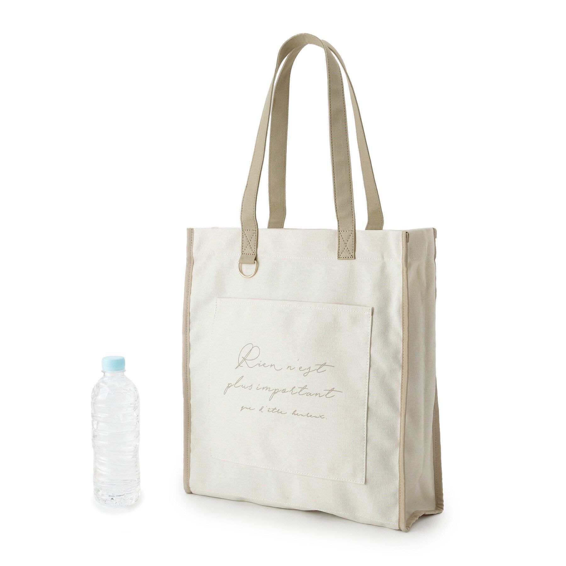 grove「【A4・多機能】パイピングロゴキャンバストート」|トートバッグ|