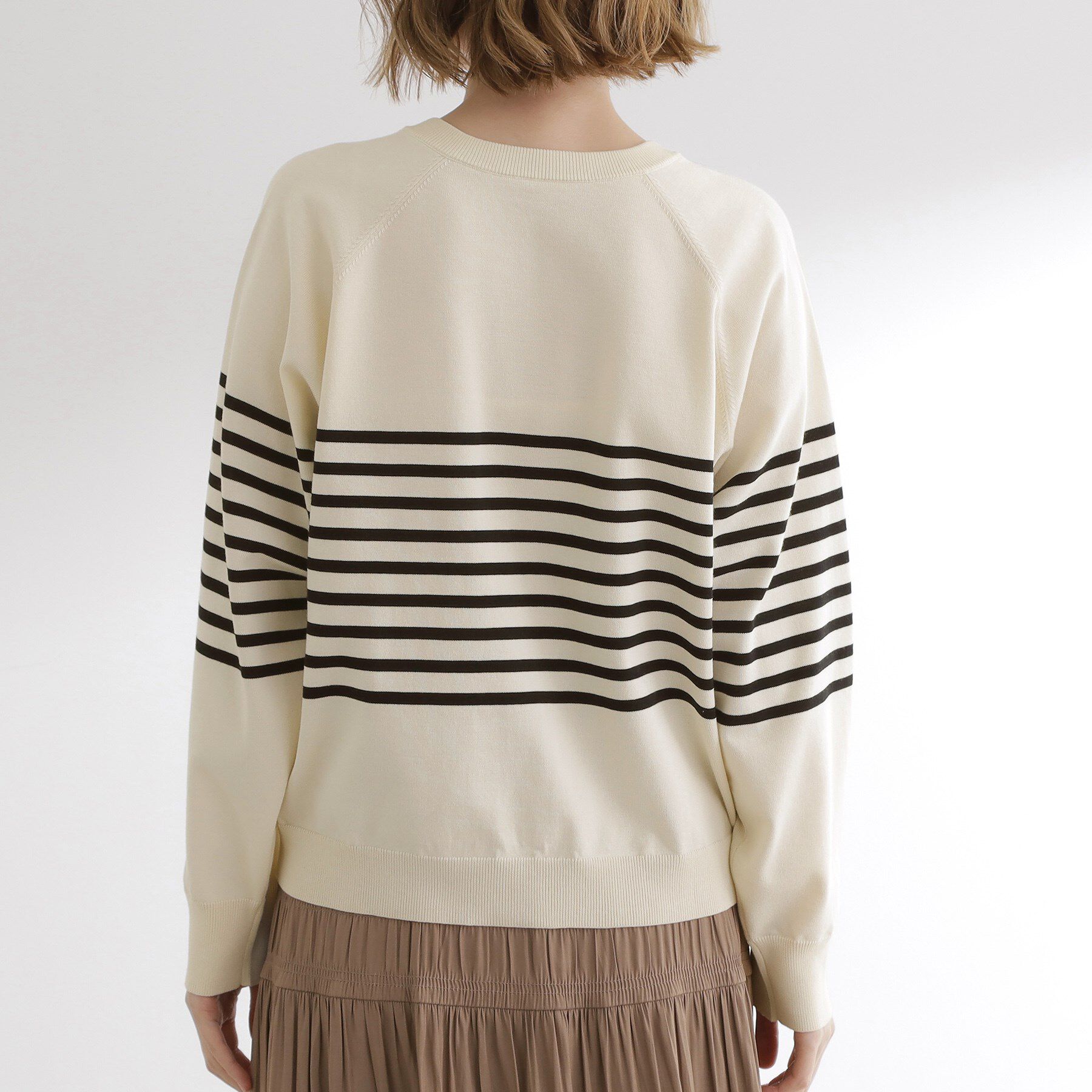 grove「【洗える】シンプルに映える、ラグランスリーブカーディガン」|カーディガン|