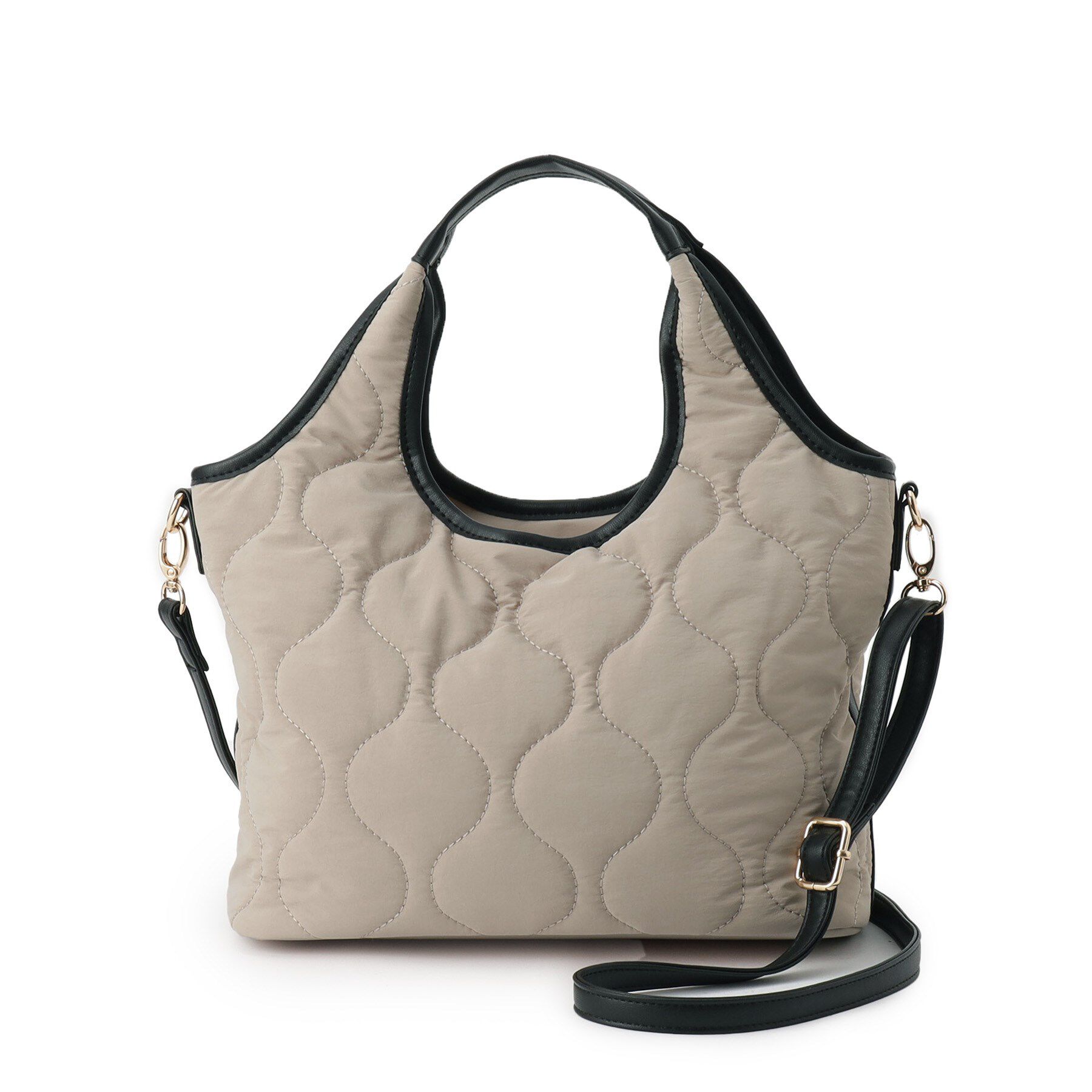 grove「【撥水】キルトクリテ2WAYトート」|トートバッグ|