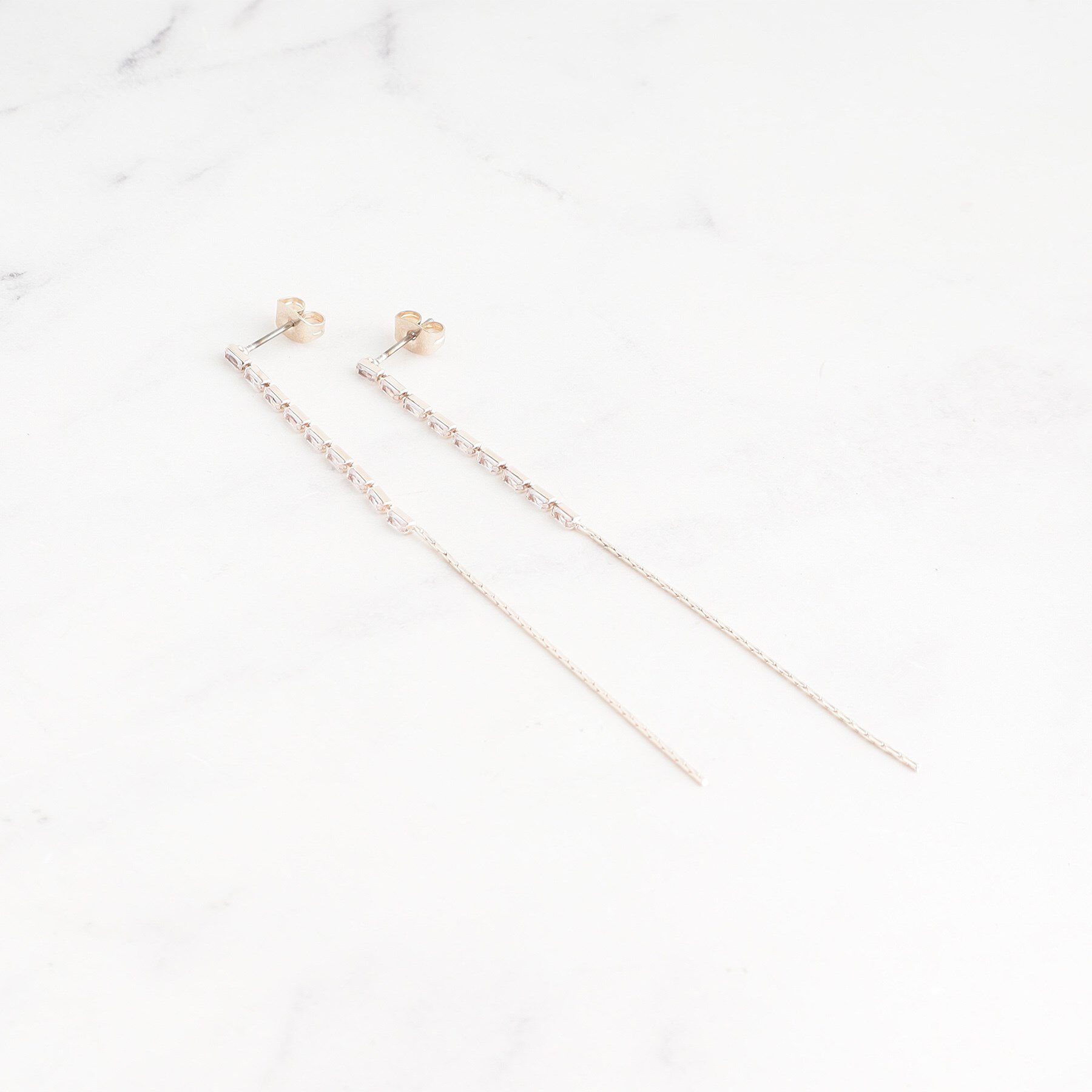 grove「ビジューロングピアス」|ピアス|ピンクゴールド(00