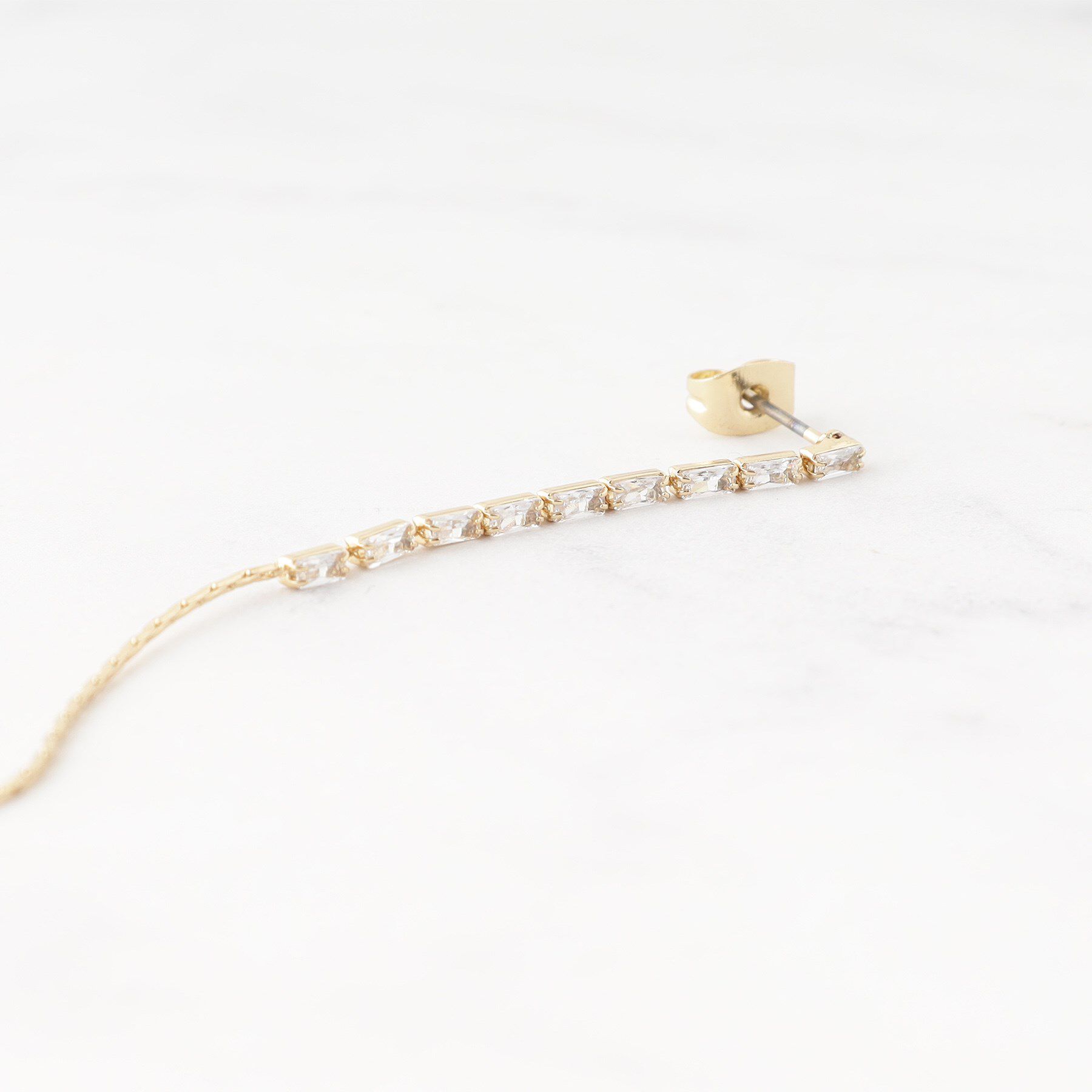 grove「ビジューロングピアス」|ピアス|