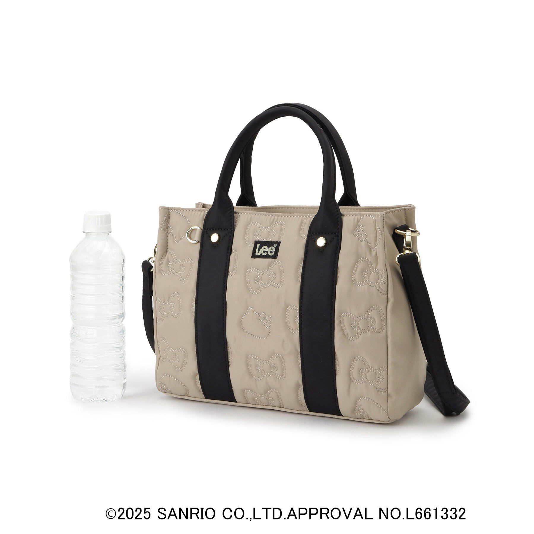 grove「【ハローキティ】Lee別注リボンキティキルトスクエアトート」|トートバッグ|