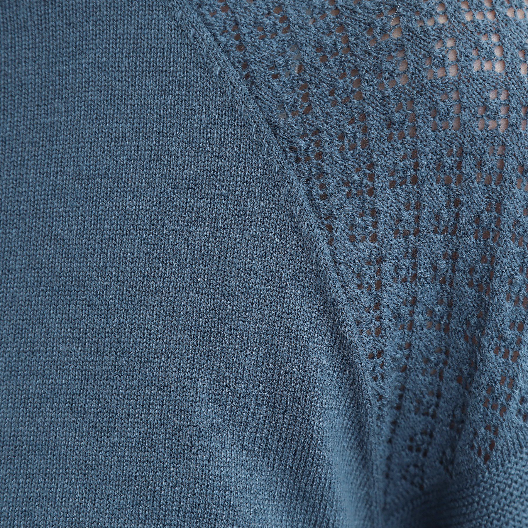 grove「【最終お値下げ！！】袖レース編みラグランスリーブニット」|ニット・セーター|