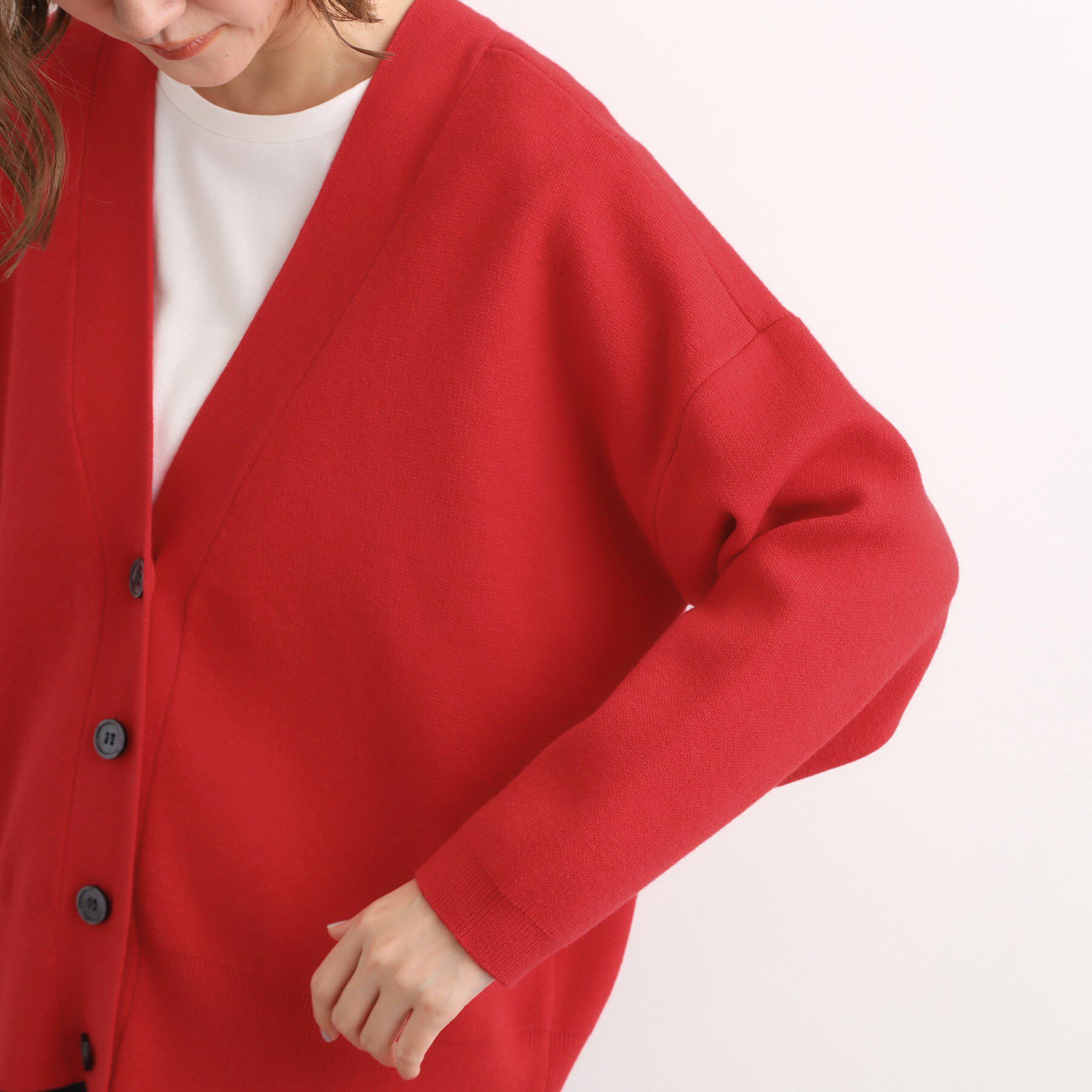 grove「季節に映える　ニットカーディガン」|カーディガン|