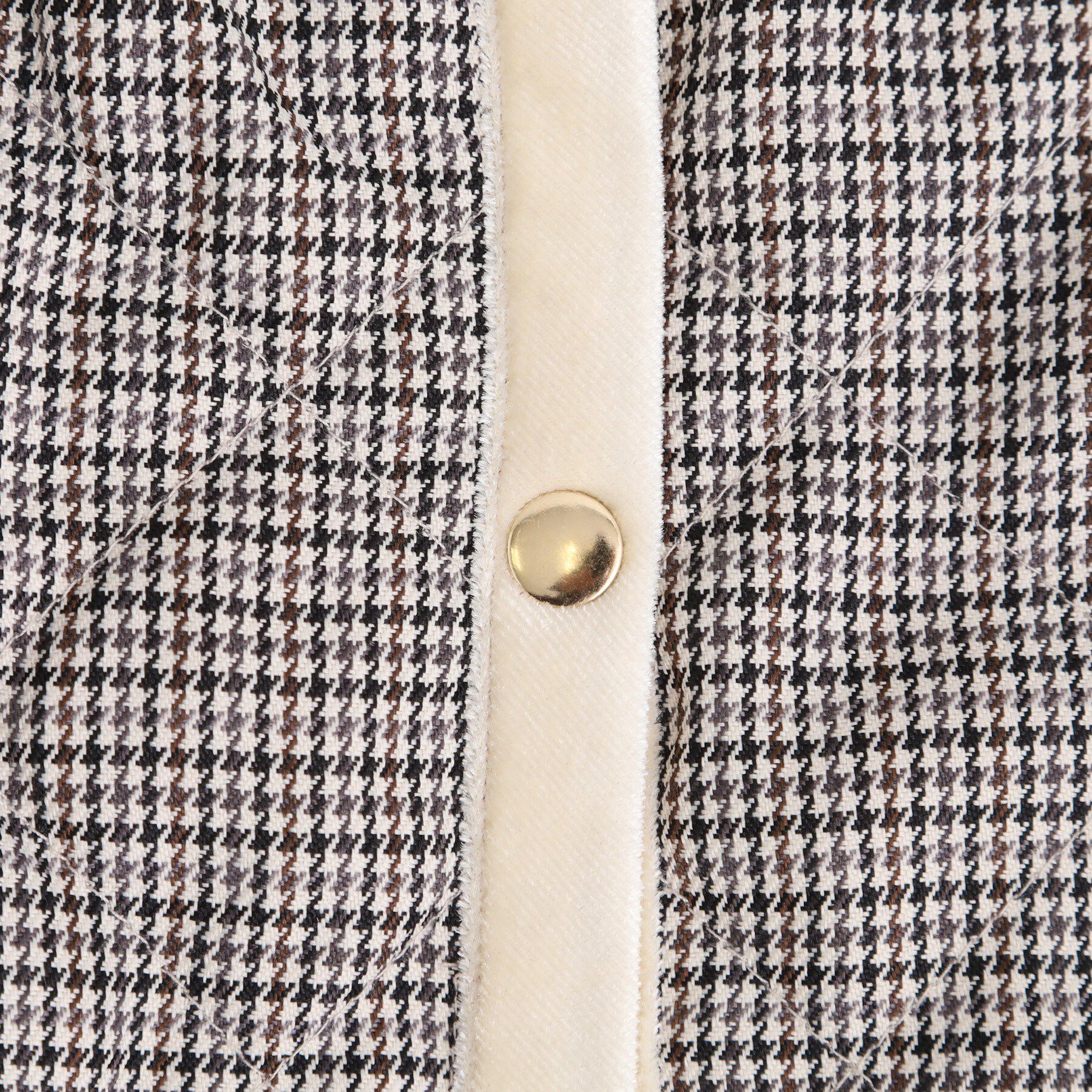 grove「【2WAY・リバーシブル】一枚でチェック柄も無地も！キルトジャケット」|ブルゾン・スタジャン|