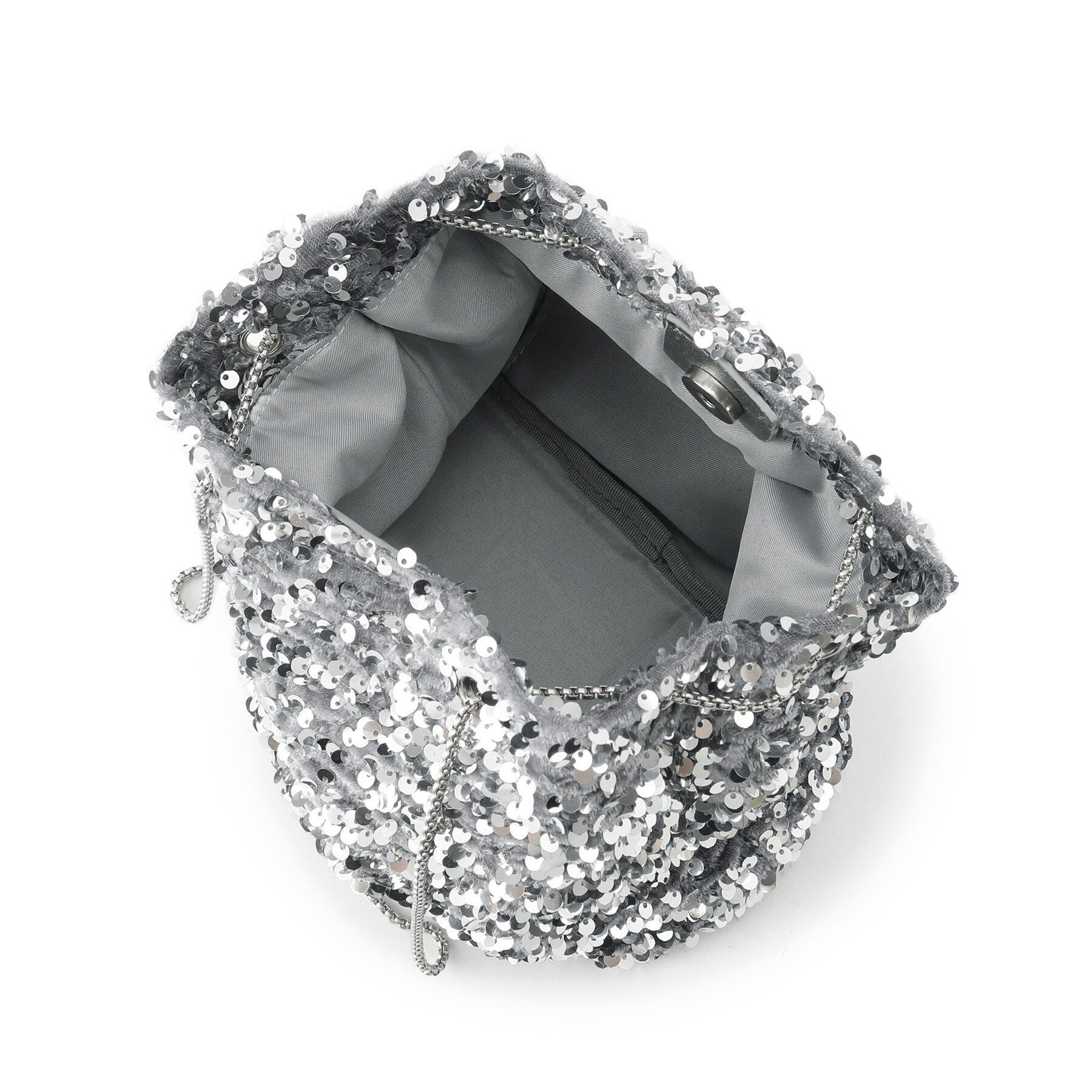 grove「キラアソート巾着チェーンショルダー」|ショルダー・メッセンジャー|