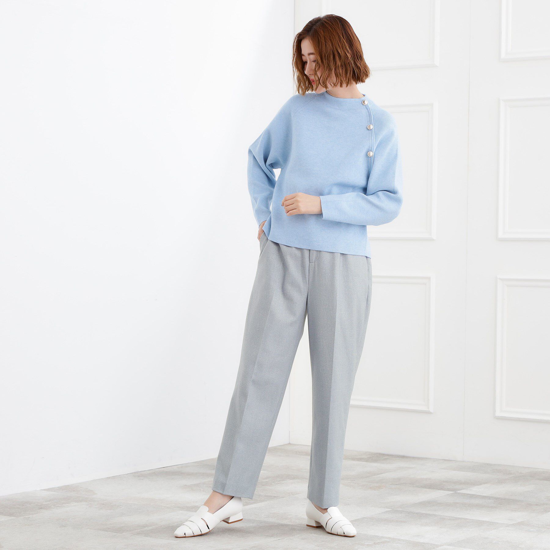 grove「【あったか起毛】きれいも暖かさも叶える、スーパーストレッチテーパードパンツ」|その他|