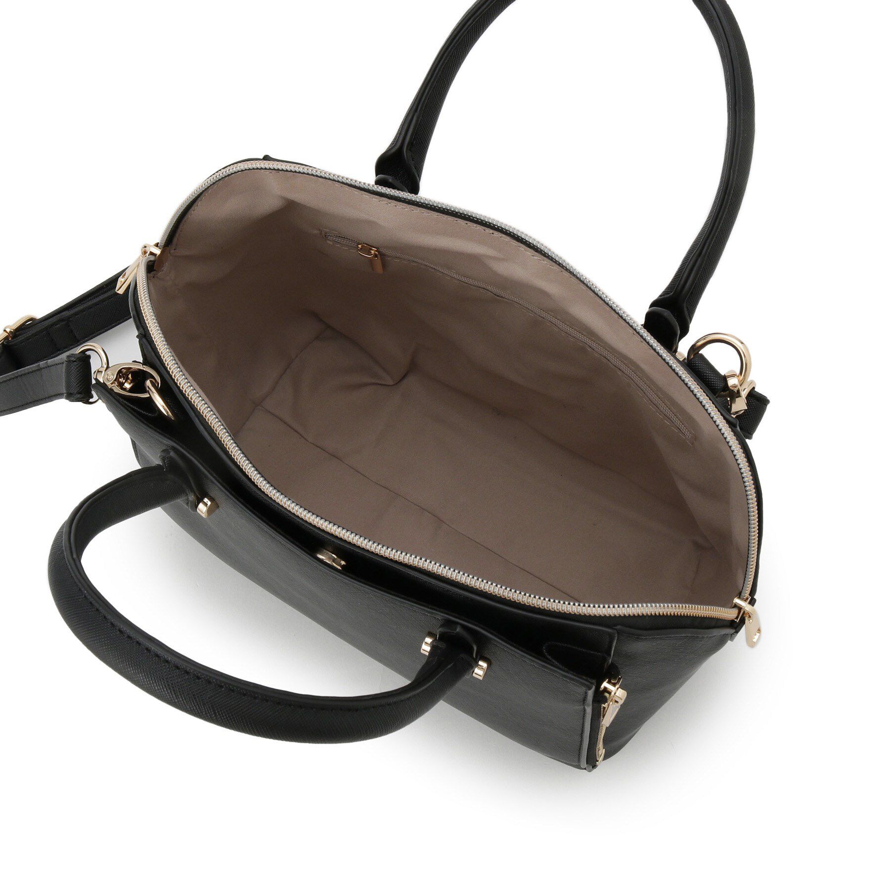 grove「【人間工学】タテZipバーハンドル2WAYトート」|トートバッグ|