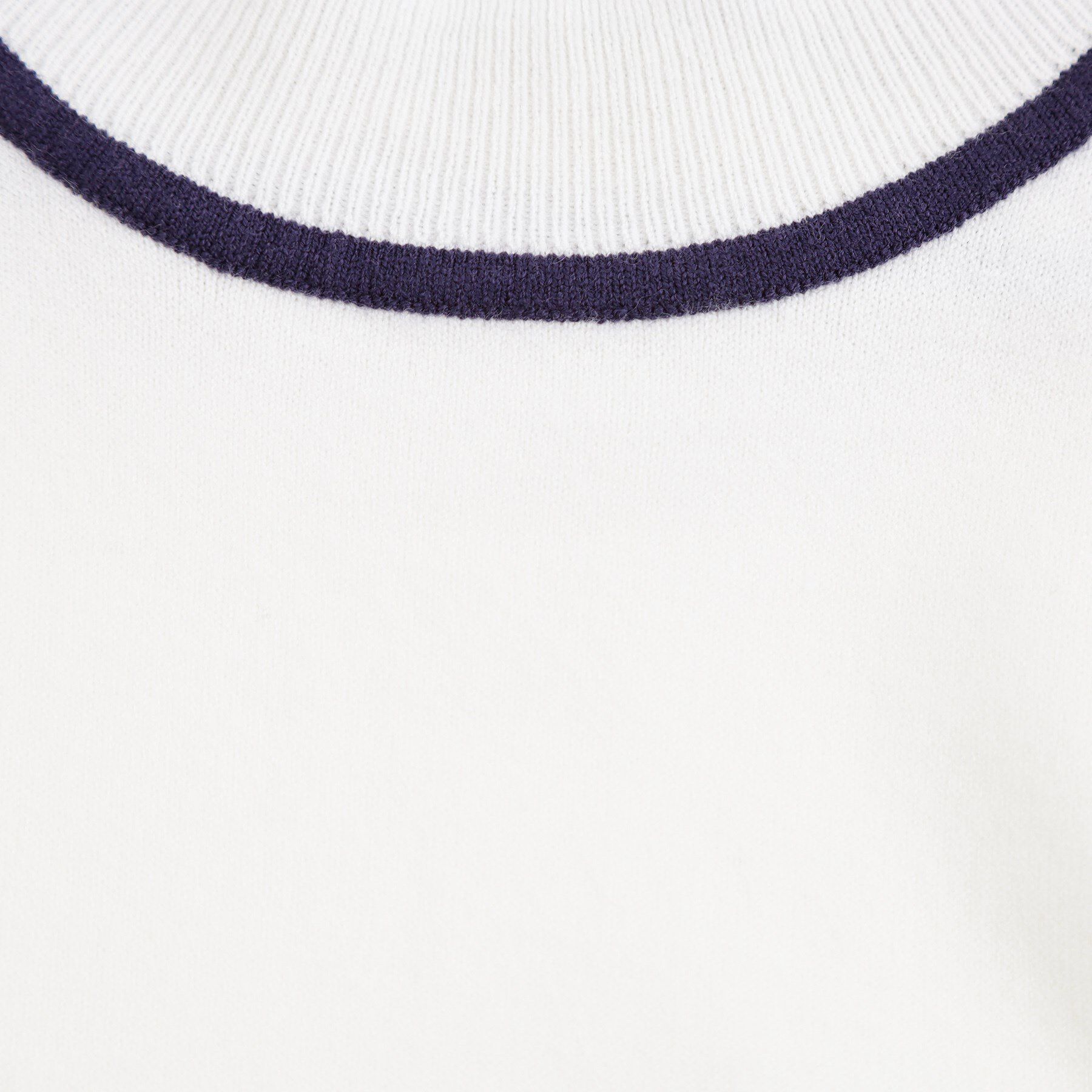 grove「バイカラーハイネックニット」|ニット・セーター|