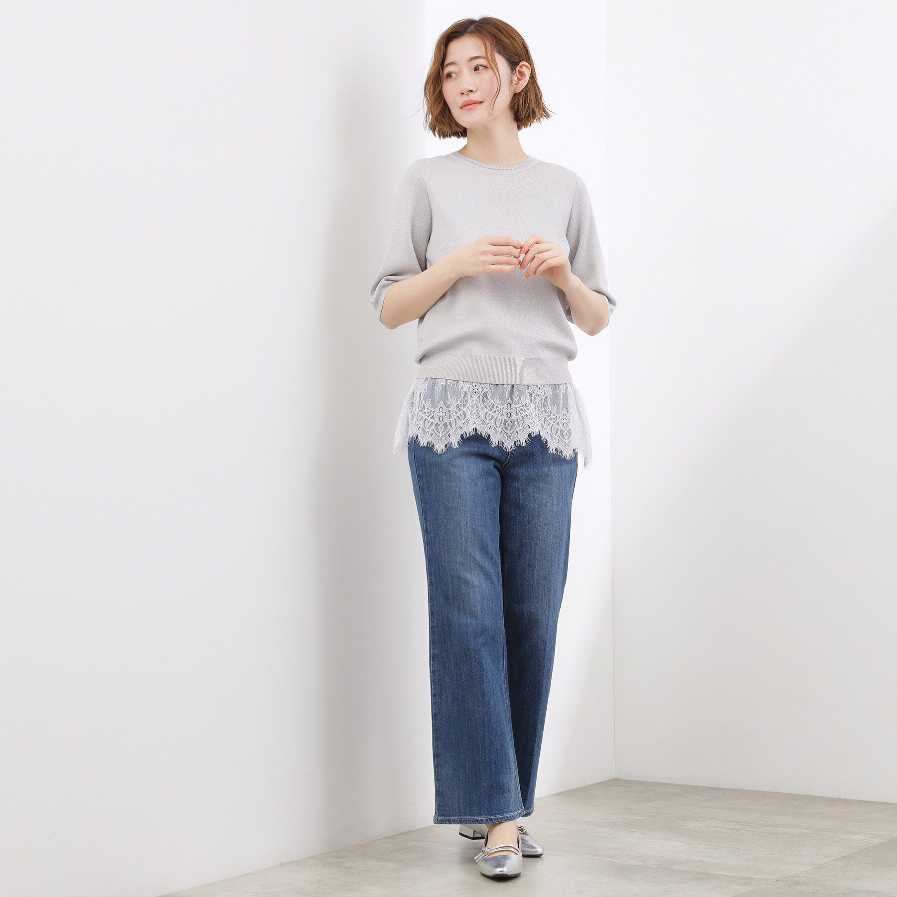 grove「【貴島明日香さん着用】裾レイヤードタンクトップ」|キャミソール|