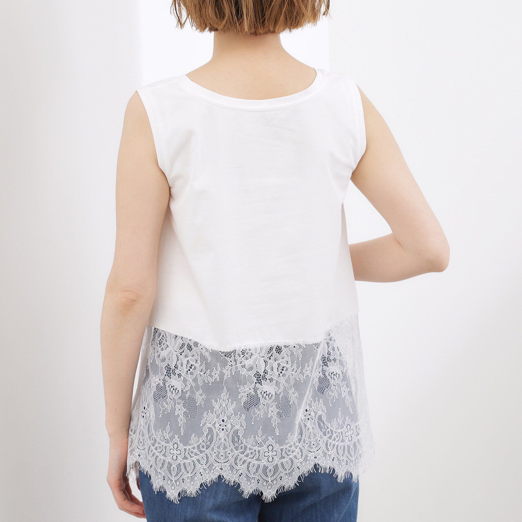 grove「【貴島明日香さん着用】裾レイヤードタンクトップ」|キャミソール|