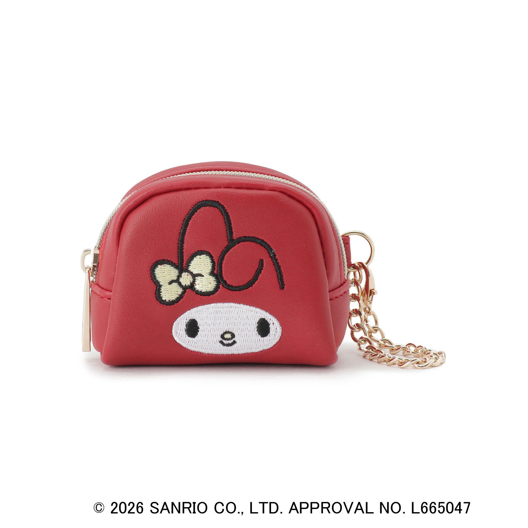 grove「【マイメロディ＆クロミ】フェイスチャームポーチ」|ポーチ|