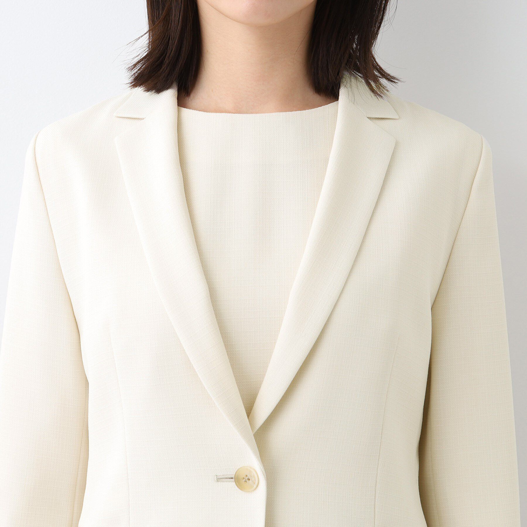 INDIVI「【洗える／スーツ】テーラードカラージャケット」|スーツ|