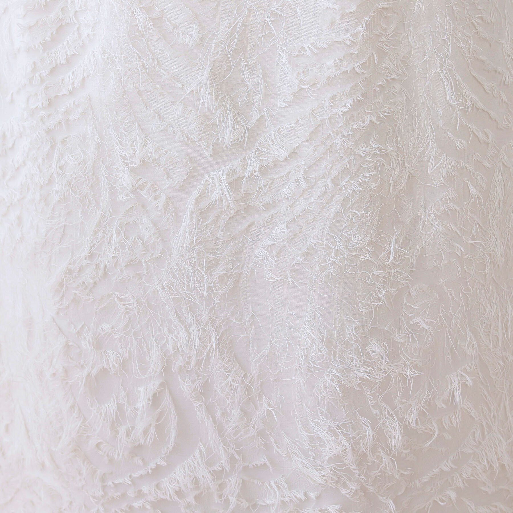 INDIVI「【スタイルUP】フリンジ調ジャカード ストレートラインスカート」|スカート|