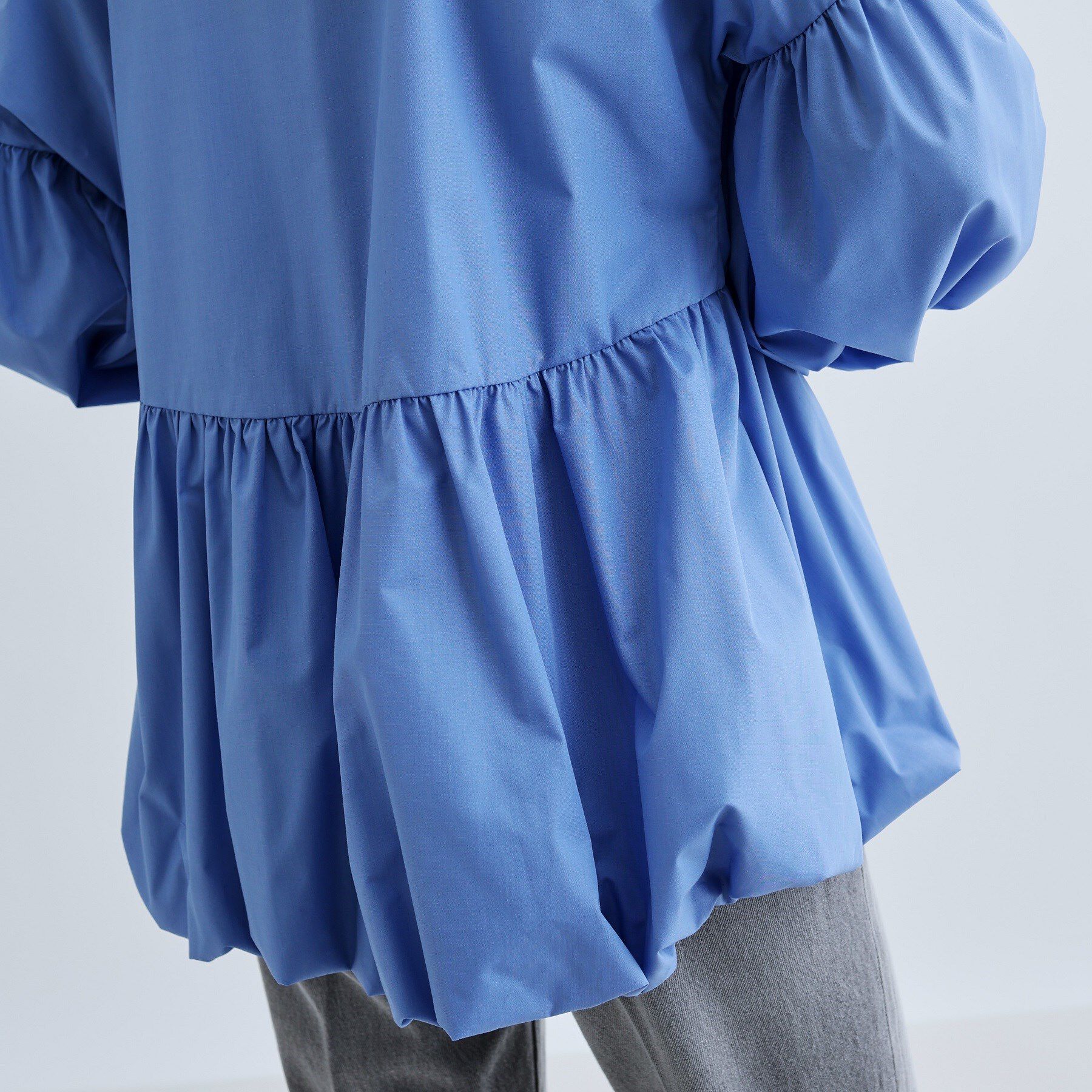 GALLEST「バルーンペプラムブラウス」|シャツ・ブラウス|