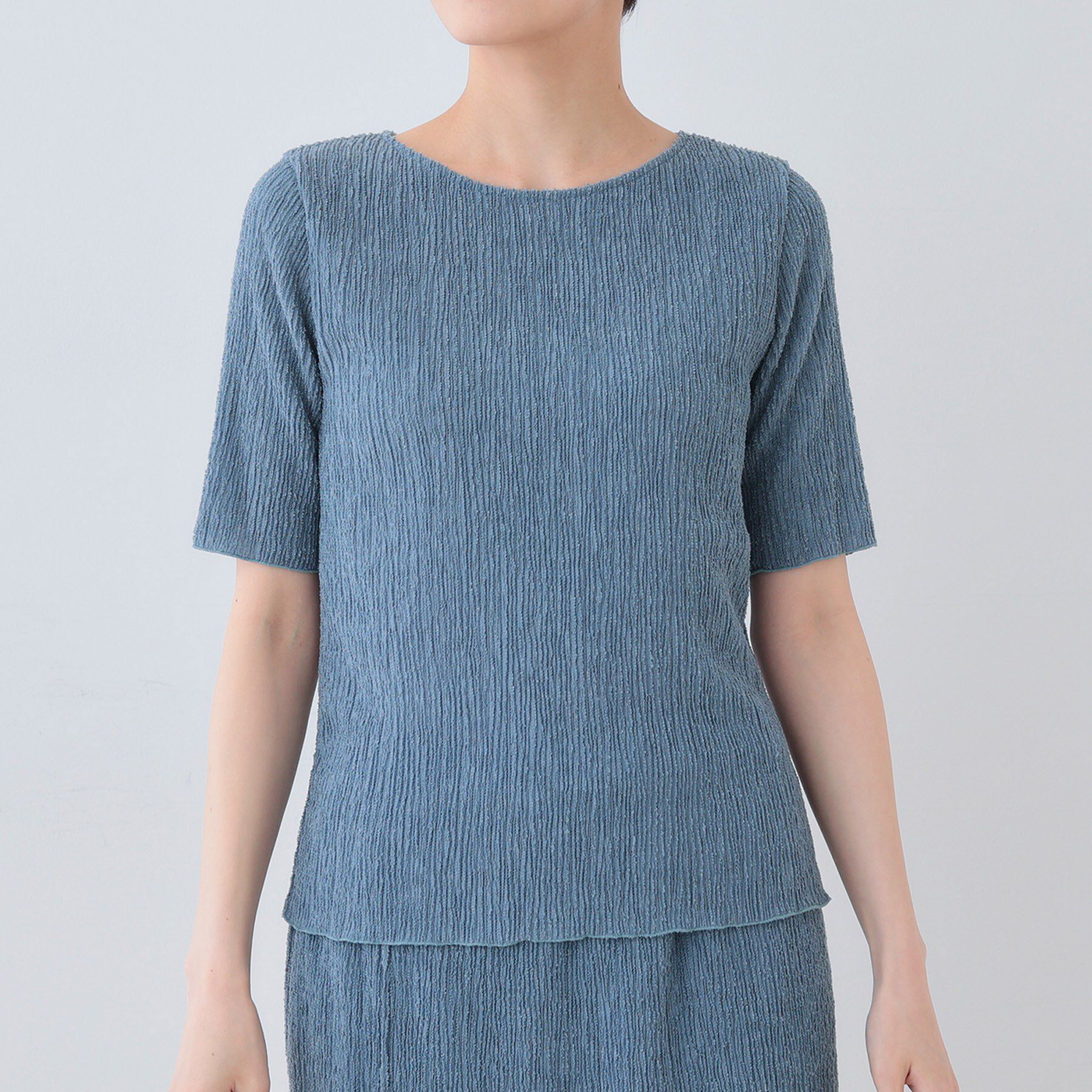 INDIVI「【日本製／SETUP可能】ブークレーカットソー」|Tシャツ・カットソー|