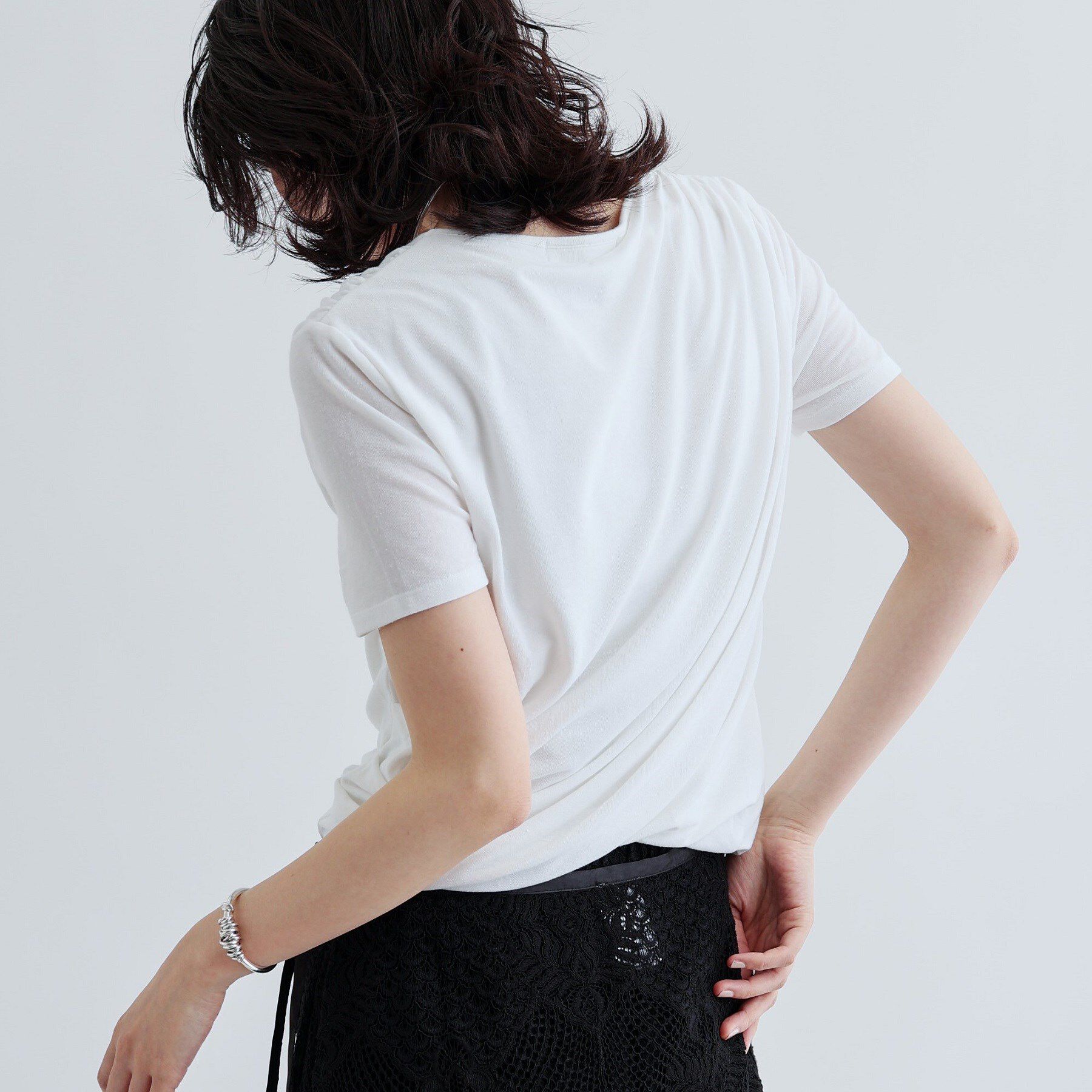 GALLEST「バルーンドレープTシャツ」|Tシャツ・カットソー|