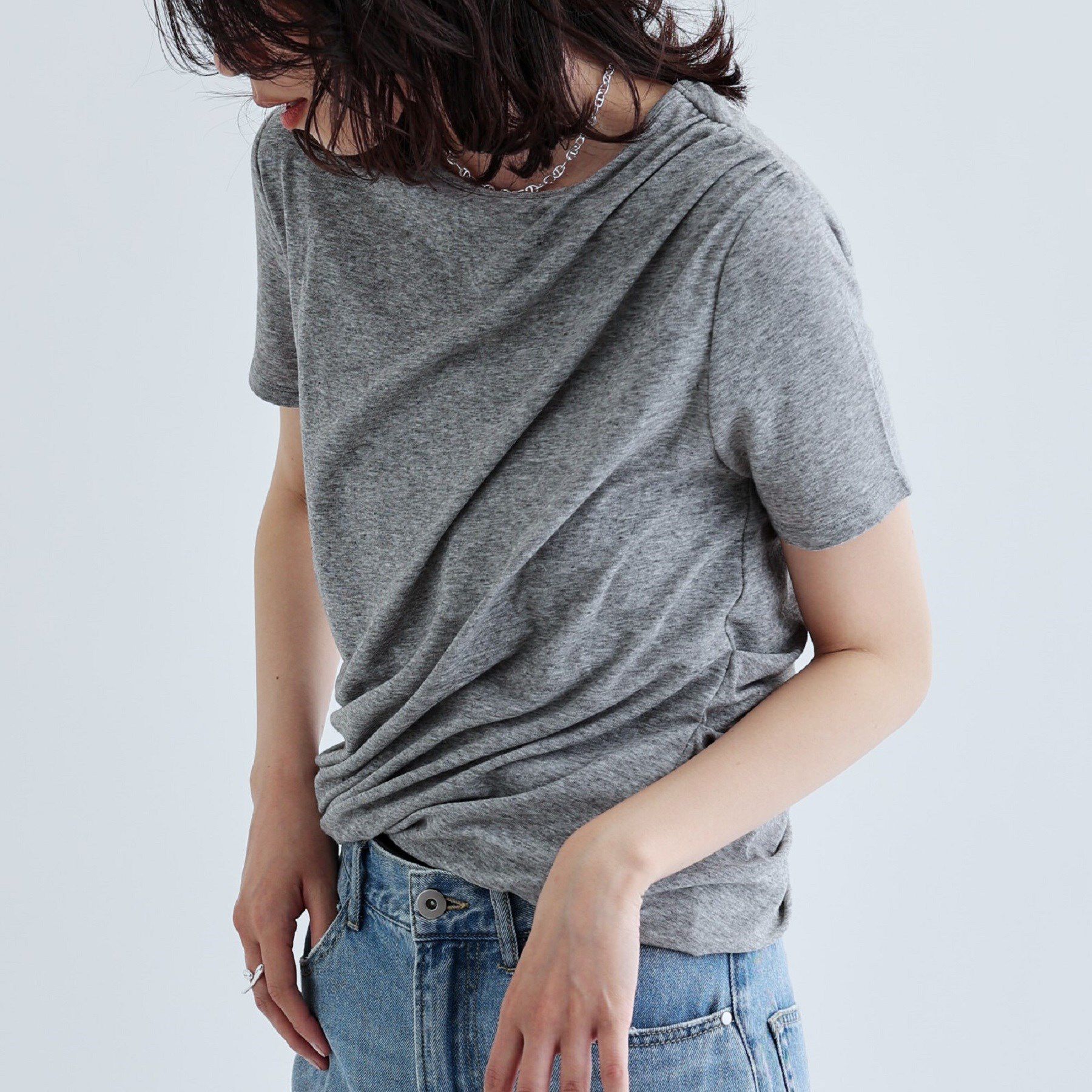 GALLEST「バルーンドレープTシャツ」|Tシャツ・カットソー|