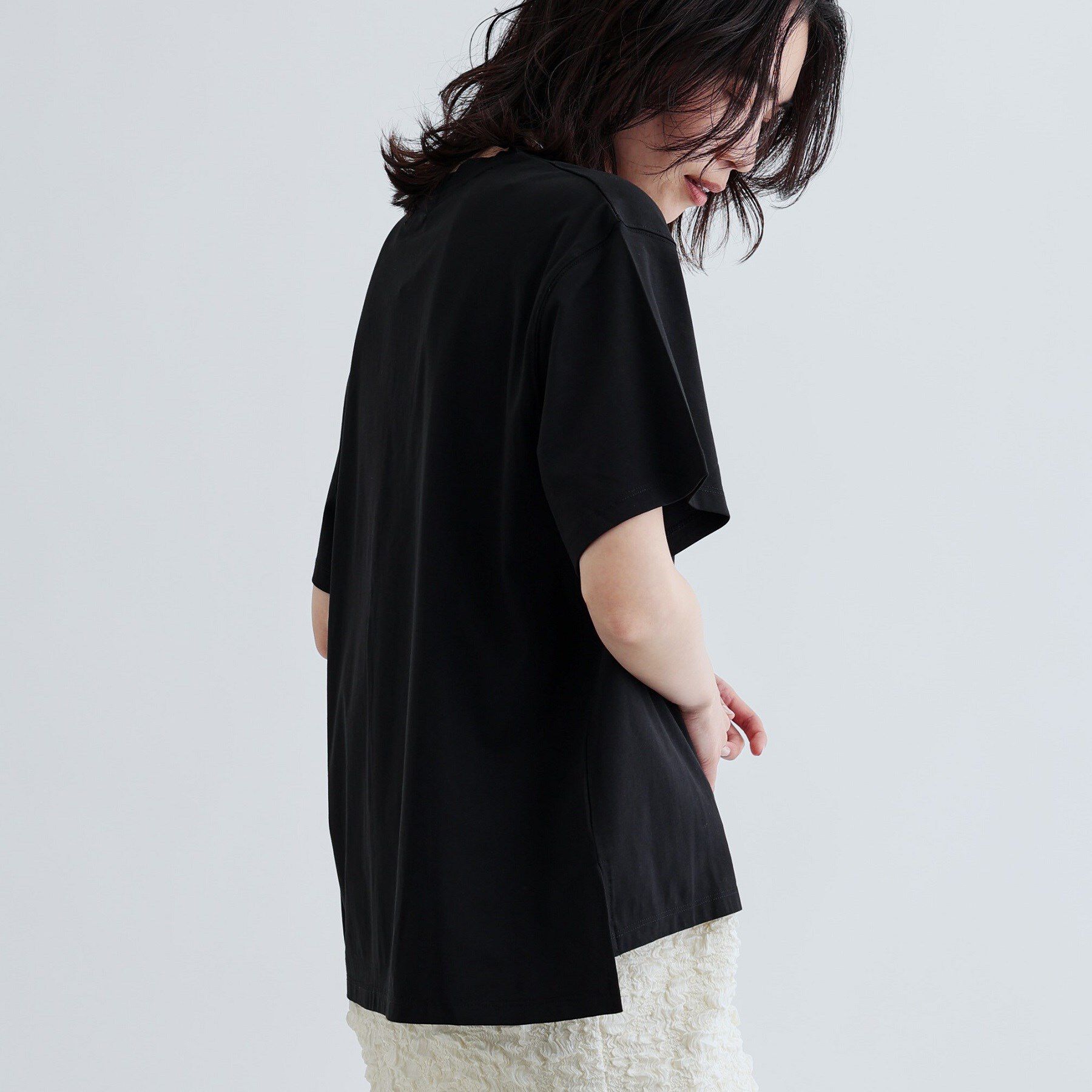 GALLEST「【再入荷】箔プリントロゴTシャツ」|Tシャツ・カットソー|