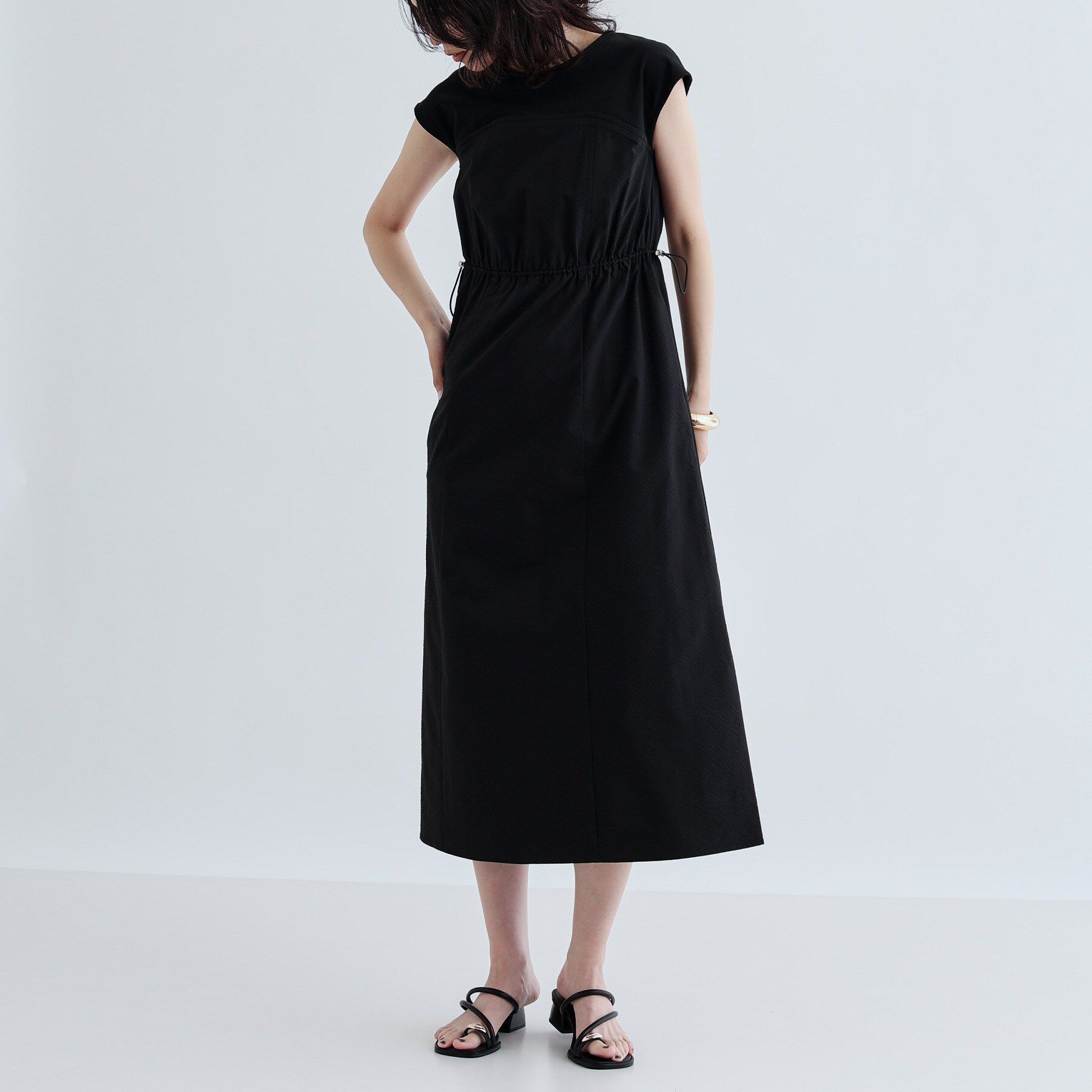 GALLEST「ストライプサッカービスチェワンピース」|ワンピース|