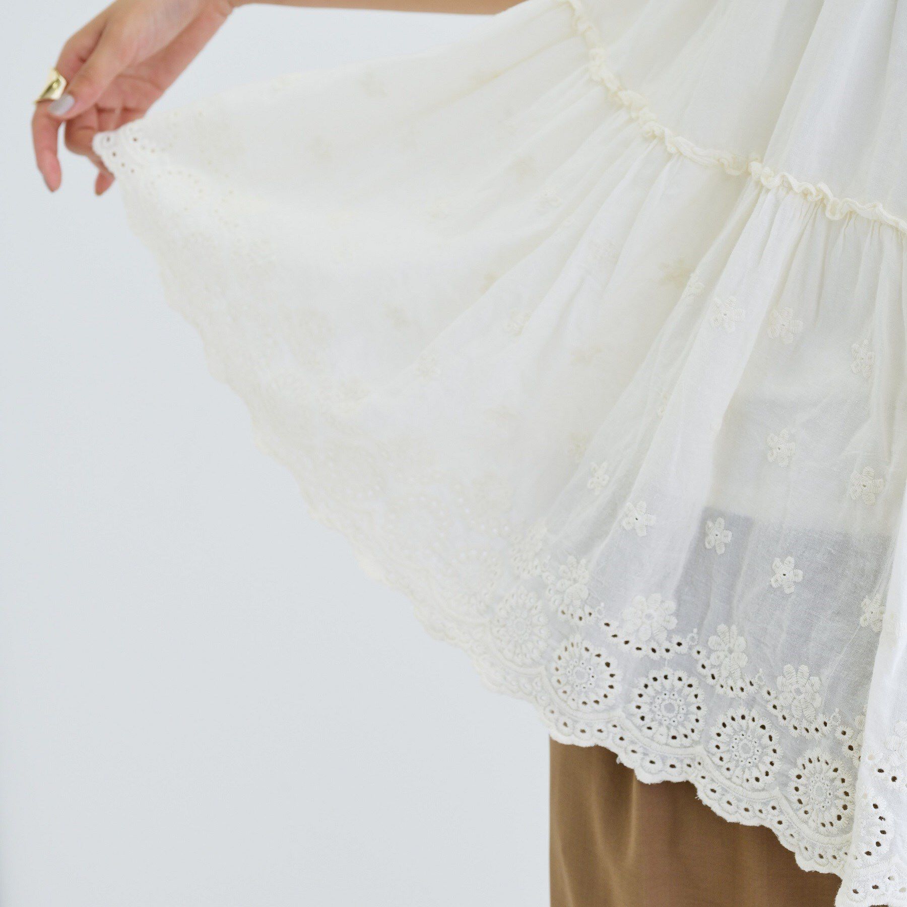 GALLEST「ピグメントダイノースリーブカットソー」|Tシャツ・カットソー|