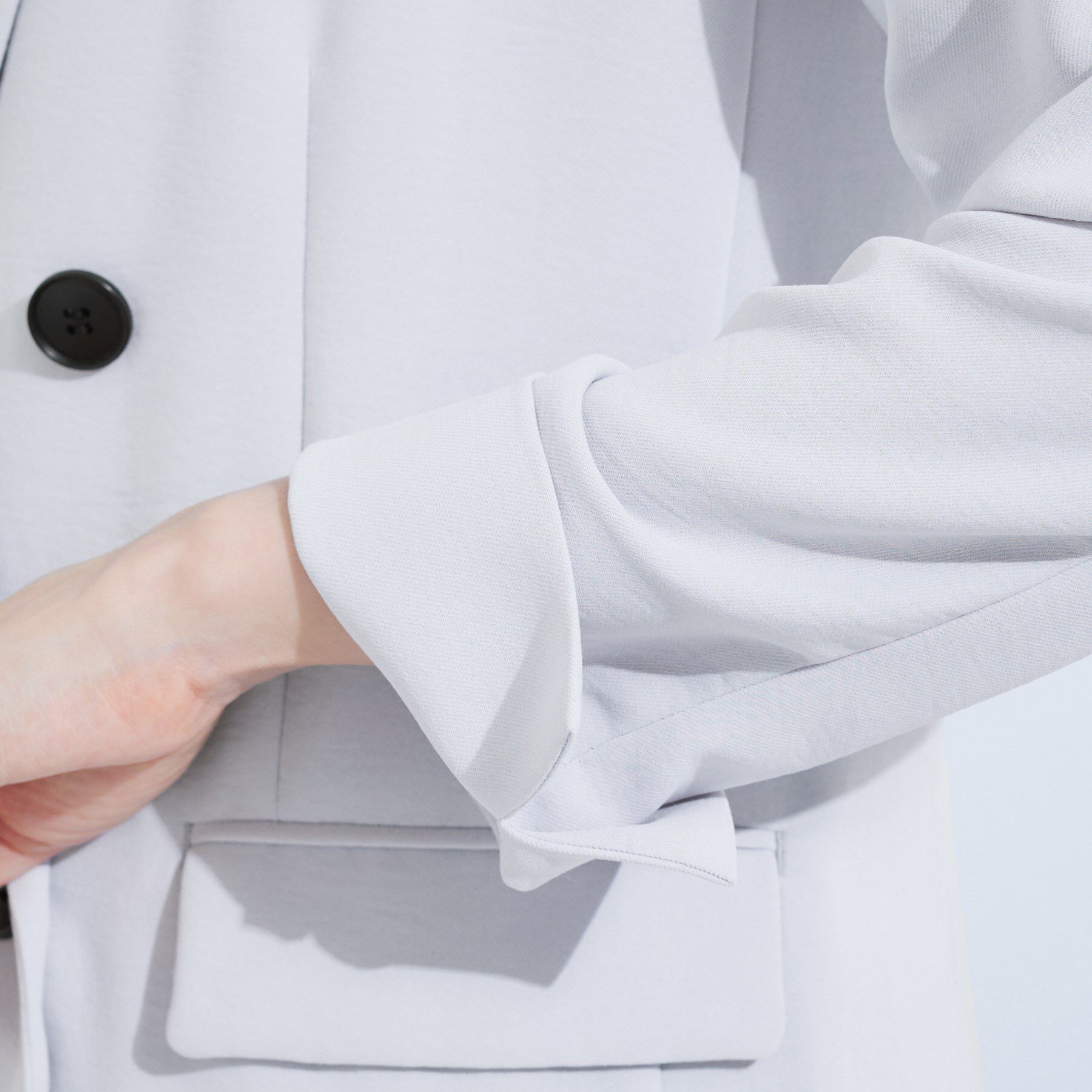 INDIVI「【着る日傘／遮熱／UVケア】ダブルジャケット」|テーラードジャケット|