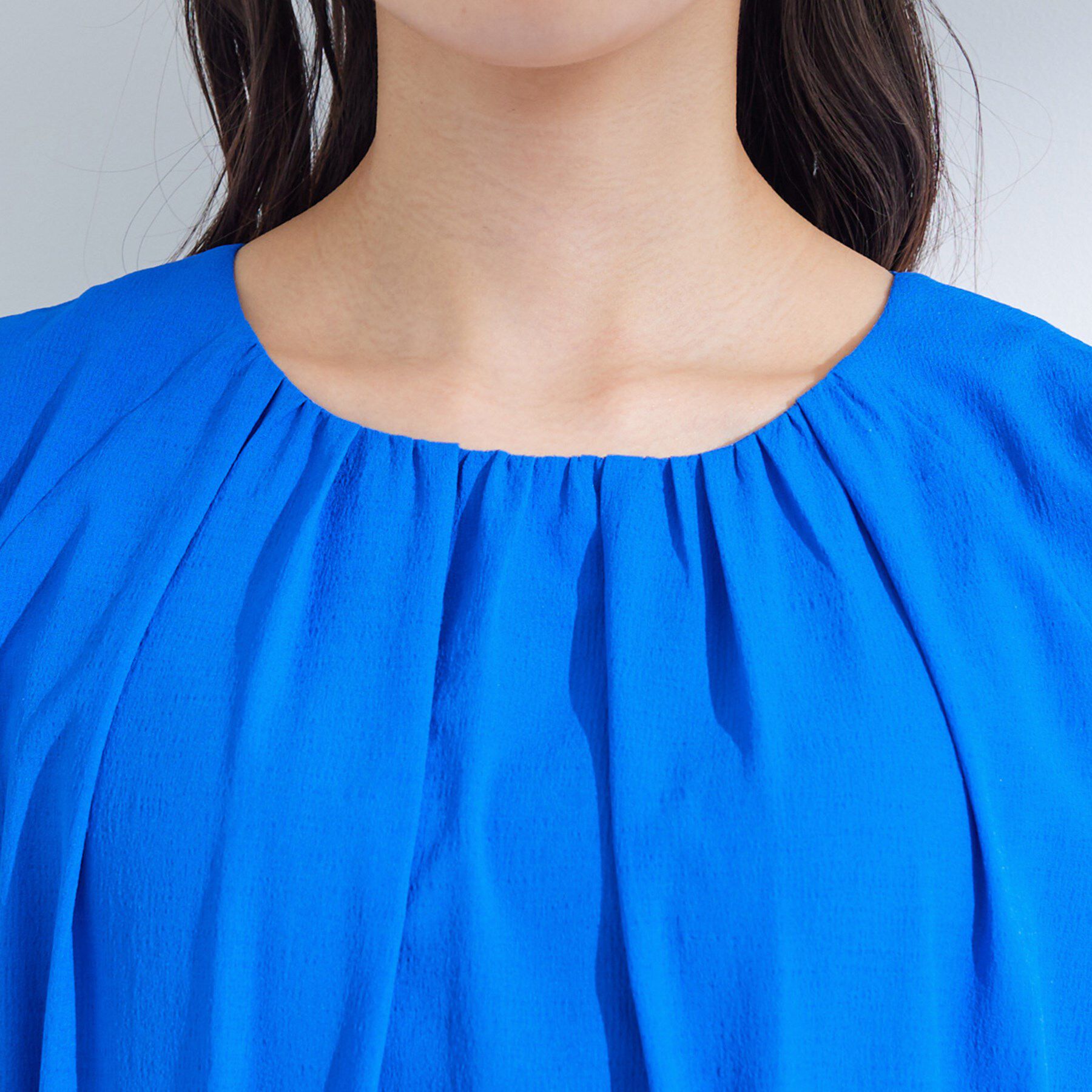 INDIVI「【1枚でコーデ完成！】タックワンピース」|ワンピース|