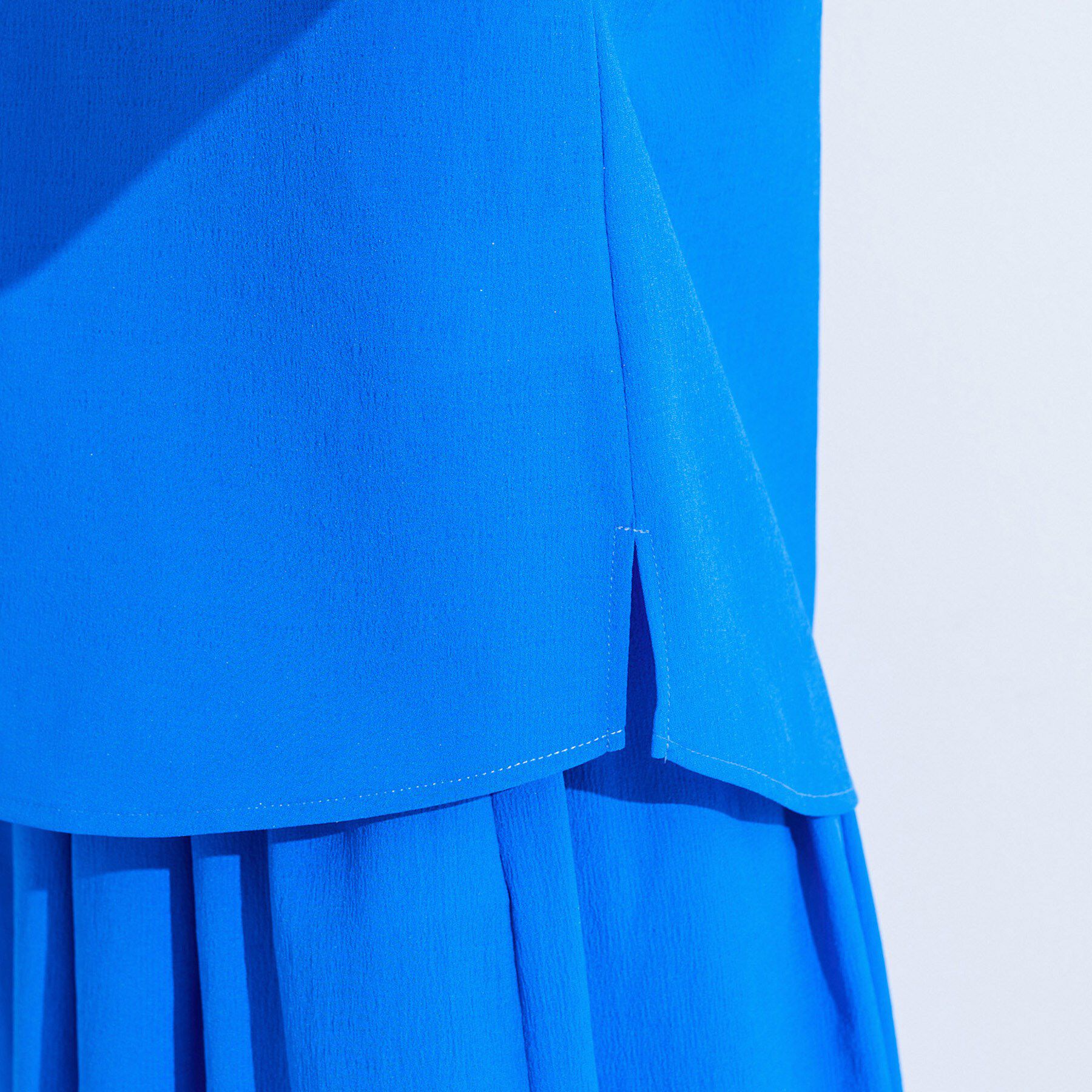 INDIVI「【クールエアー素材／UVケア／吸汗速乾】エアリータックブラウス」|シャツ・ブラウス|