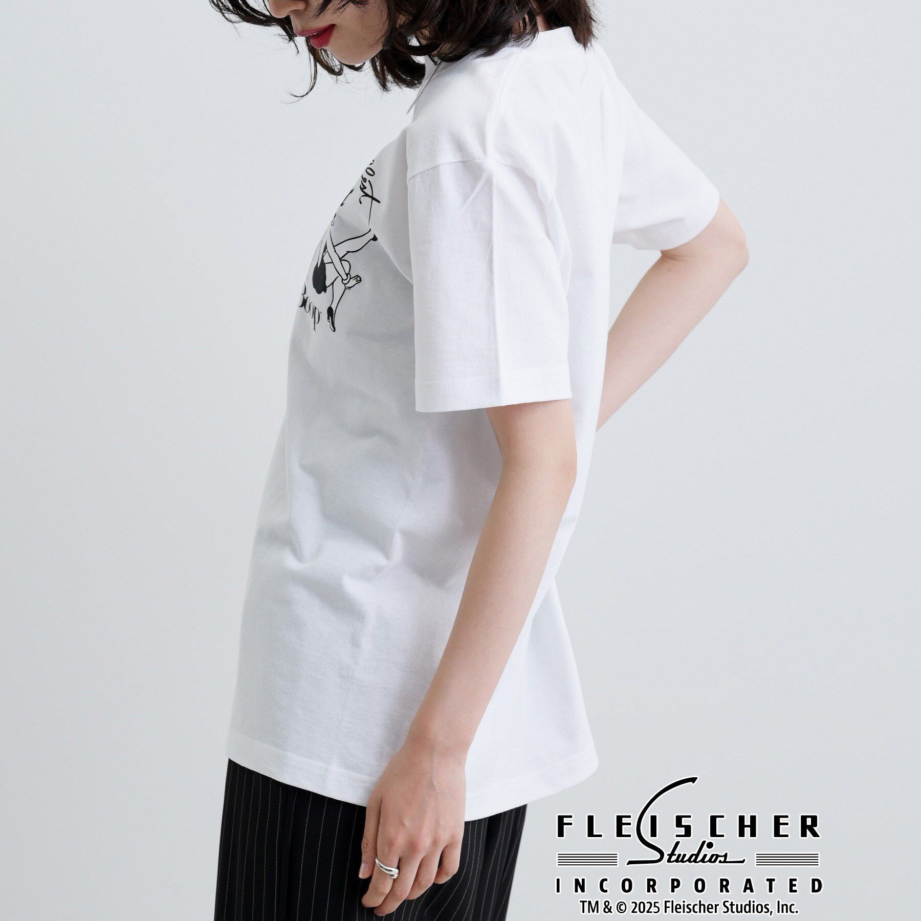 GALLEST「【Betty Boop(TM)】サイドプリントTシャツ」|Tシャツ・カットソー|