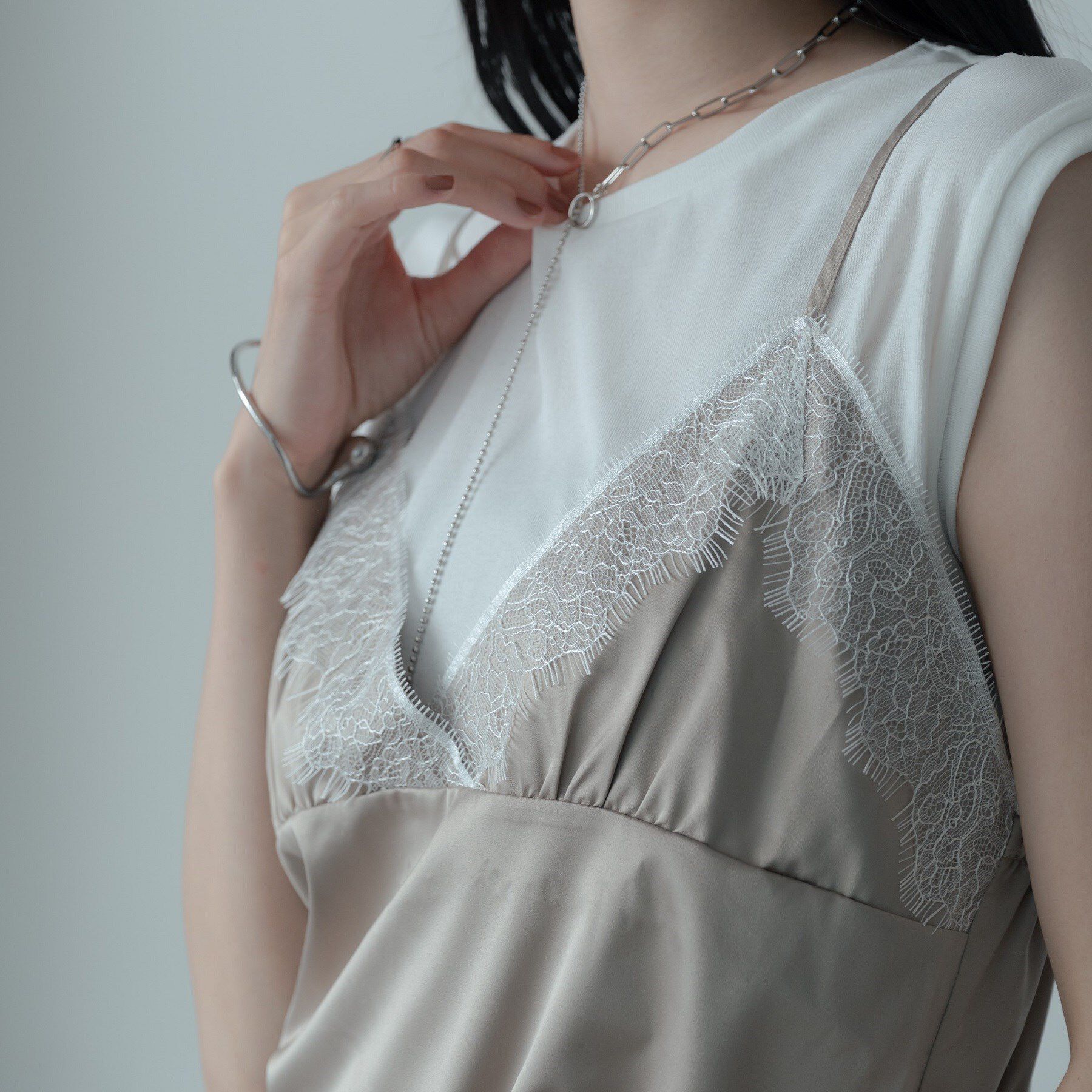 GALLEST「キャミセットカットソー」|Tシャツ・カットソー|