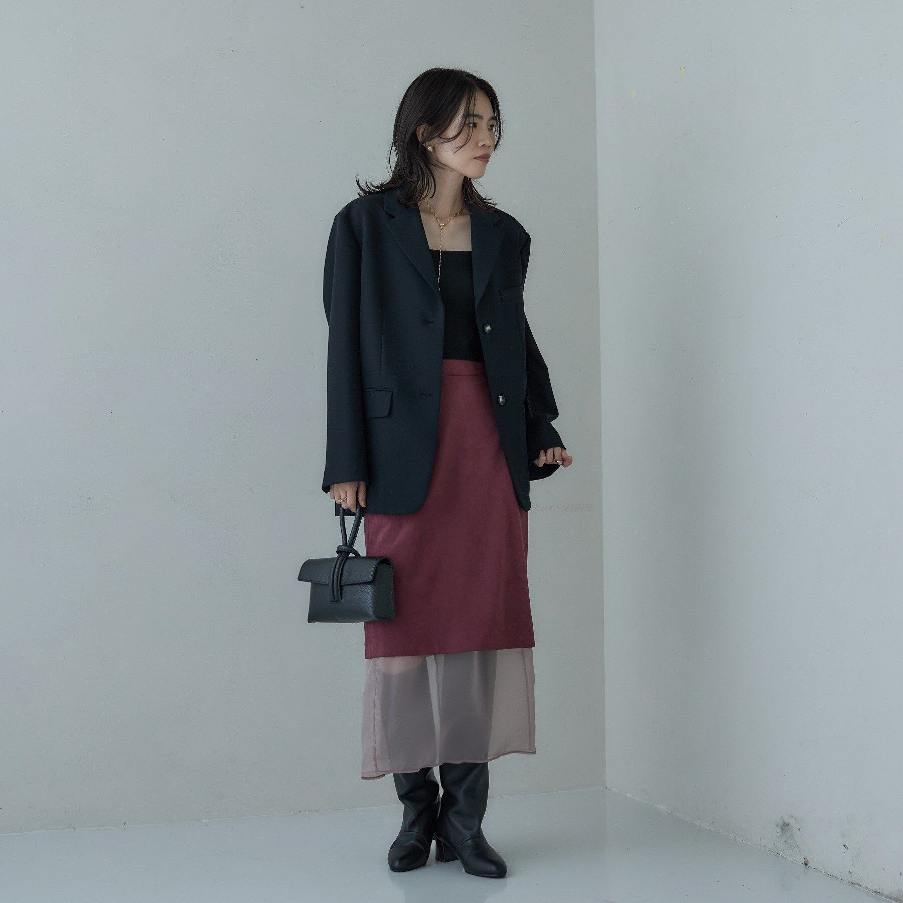 GALLEST「ダブルクロスオーバージャケット」|テーラードジャケット|