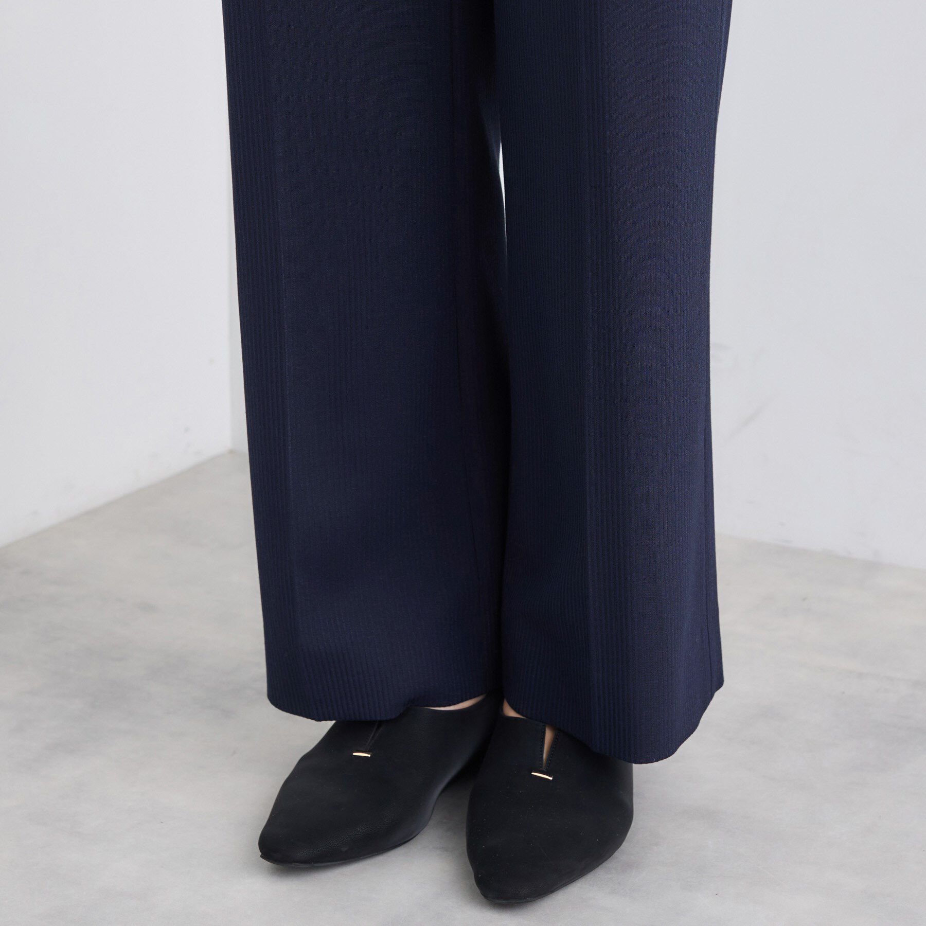 INDIVI「【日本製／通勤スーツ】プレシャスドビー テーパードパンツ」|スーツ|