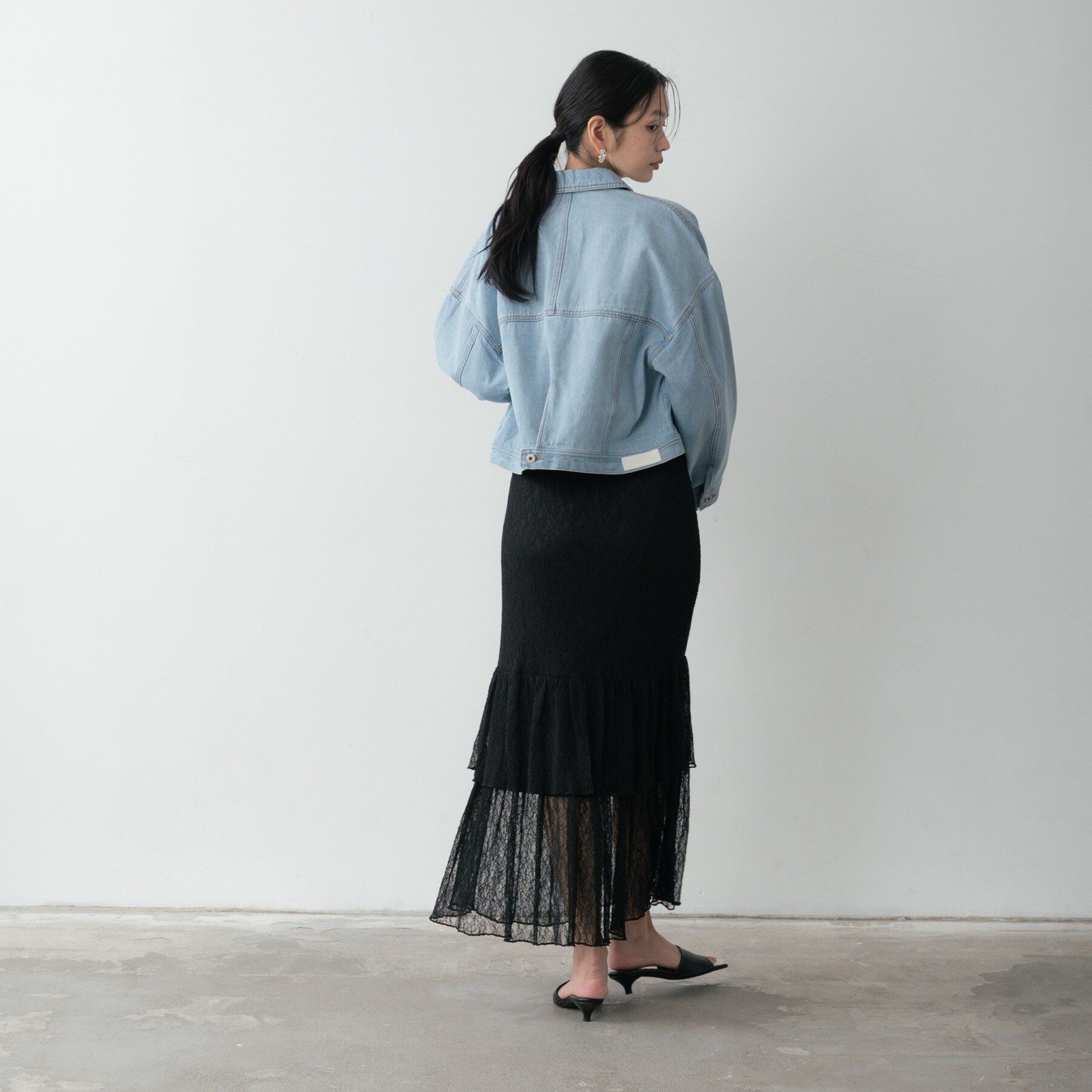 GALLEST「ボックスデニムジャケット」|デニムジャケット|