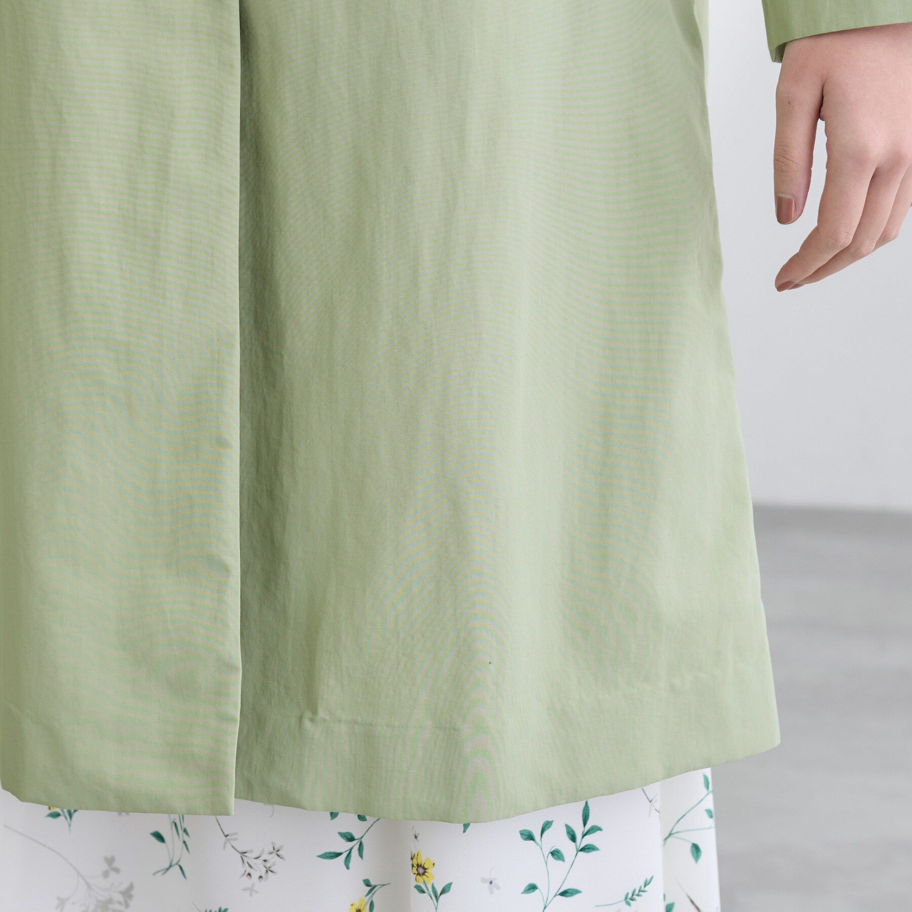 INDIVI「【撥水／軽量】ミニマル スタンドカラーコート」|その他|