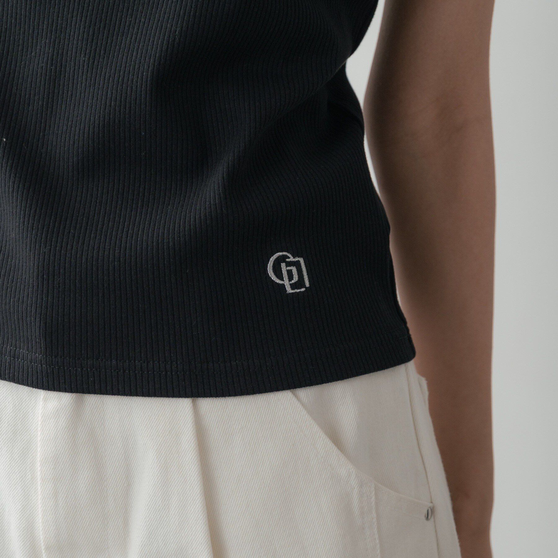 GALLEST「アシメリブタンクトップ」|キャミソール|