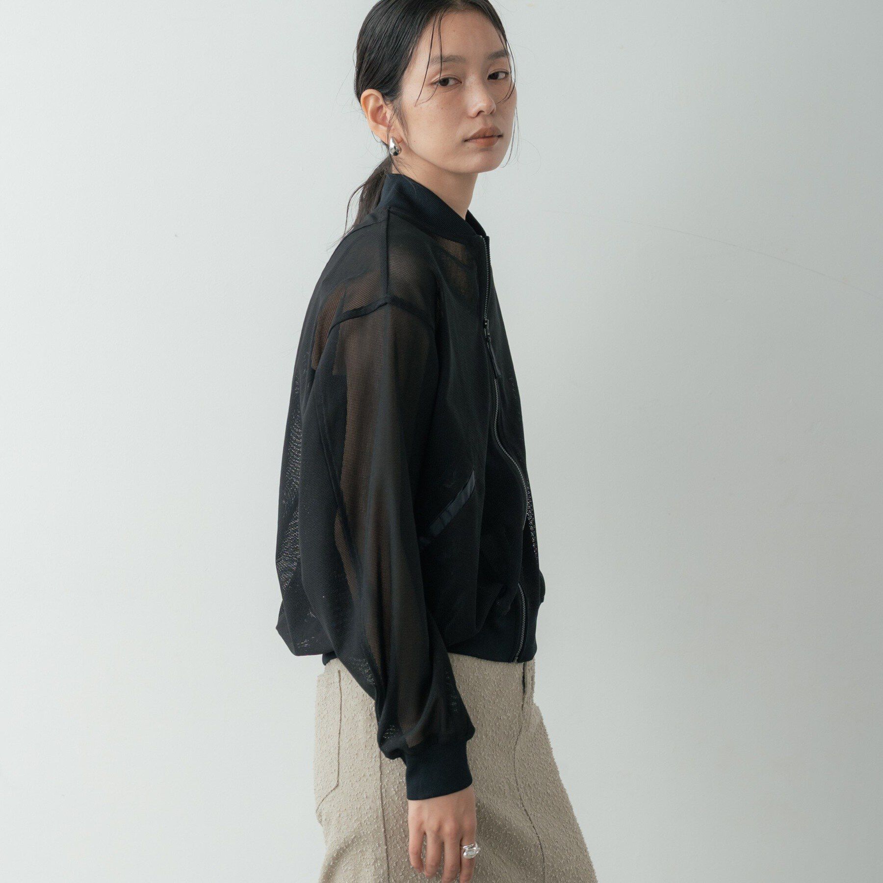 GALLEST「メッシュブルゾン」|ブルゾン・スタジャン|