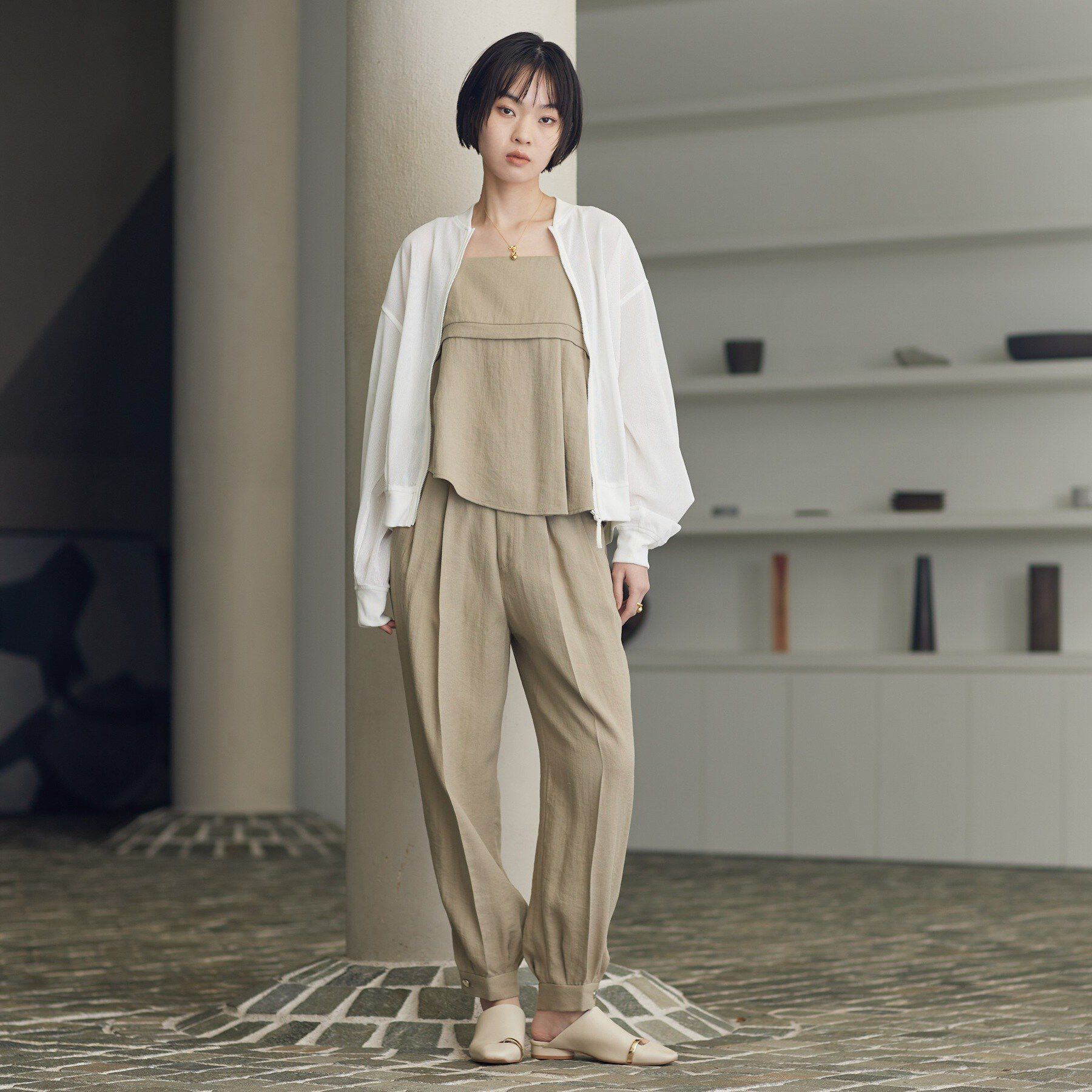 GALLEST「メッシュブルゾン」|ブルゾン・スタジャン|