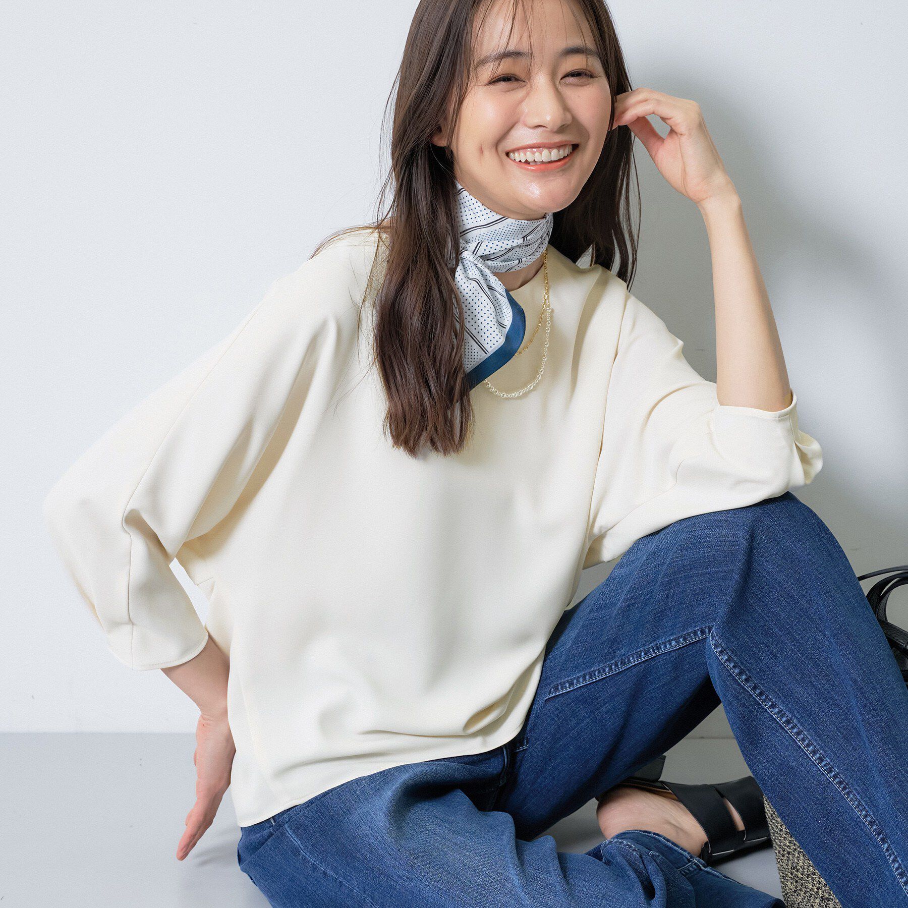 INDIVI「【さらに軽く軽快！／着る日傘】ドルマントップス」|シャツ・ブラウス|