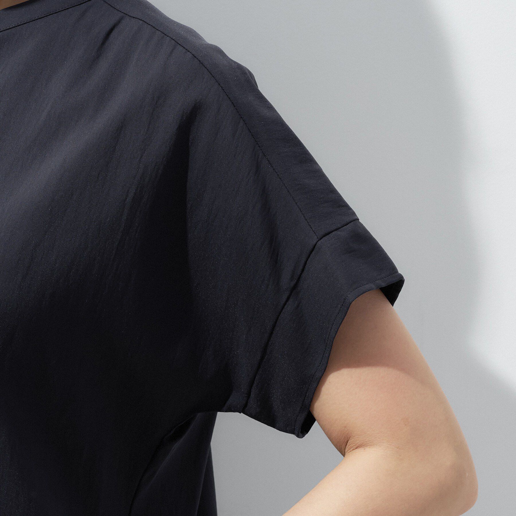 INDIVI「【洗える／SETUP可能】スキッパーブラウス」|シャツ・ブラウス|