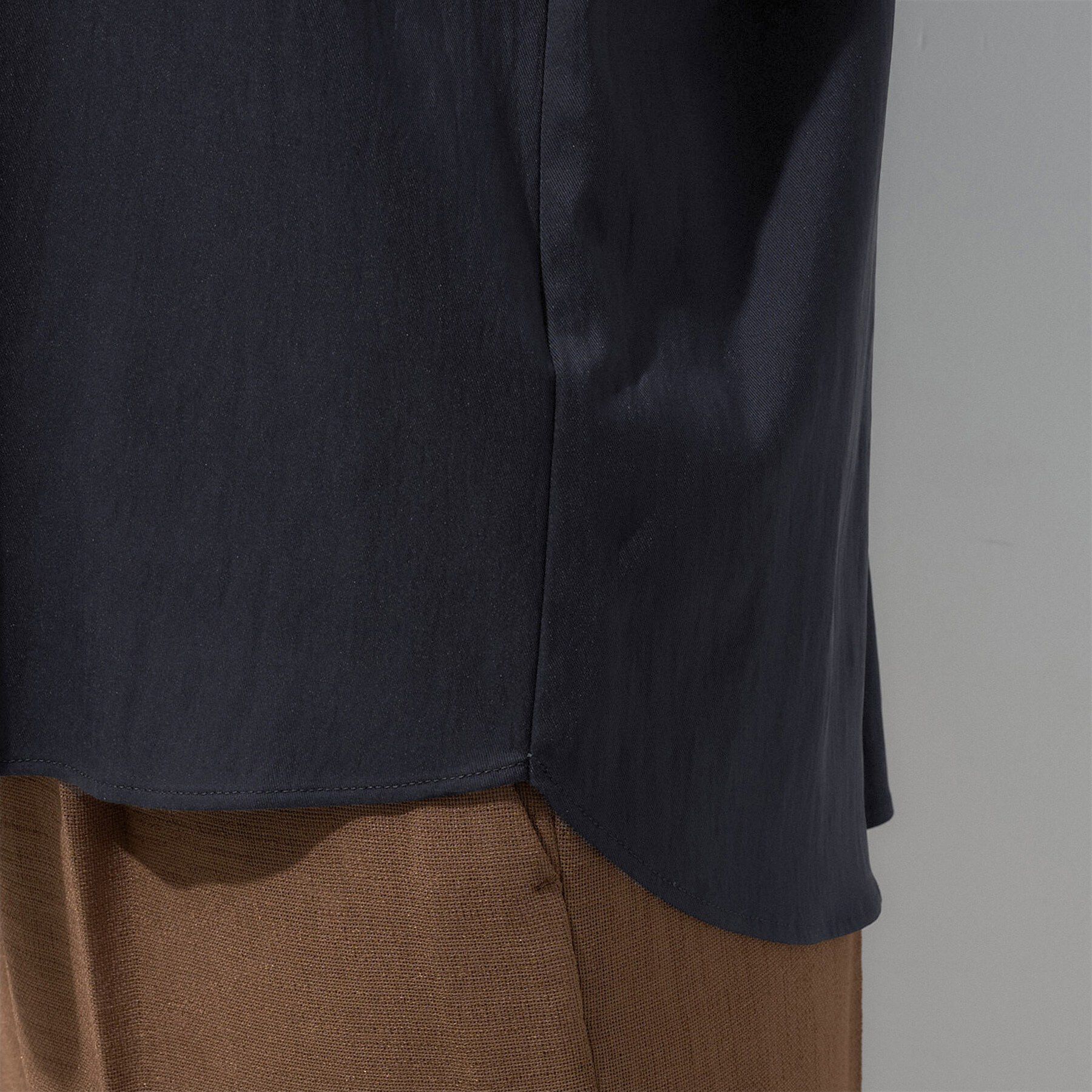 INDIVI「【洗える／SETUP可能】スキッパーブラウス」|シャツ・ブラウス|