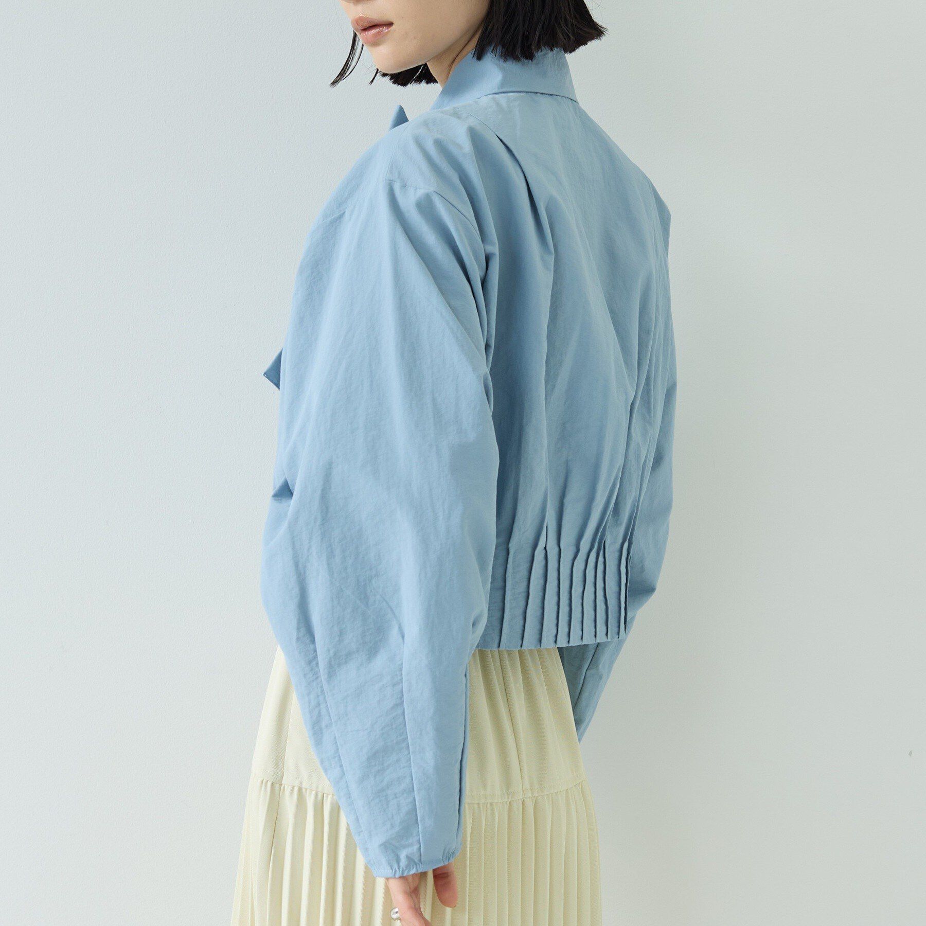 GALLEST「ボウタイシャツブルゾン」|シャツ・ブラウス|